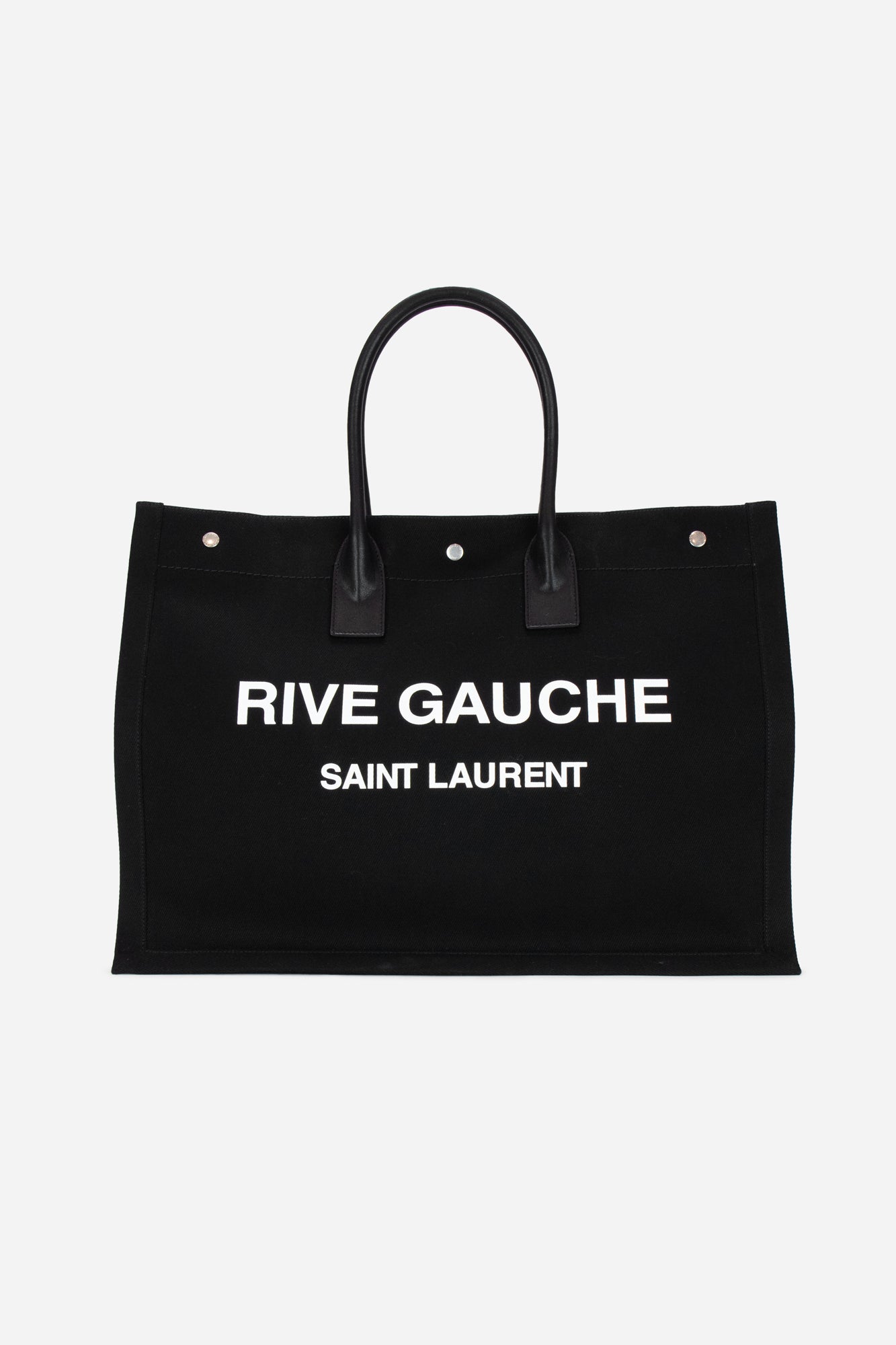 Rive Gauche Canvas Large Tote Bag