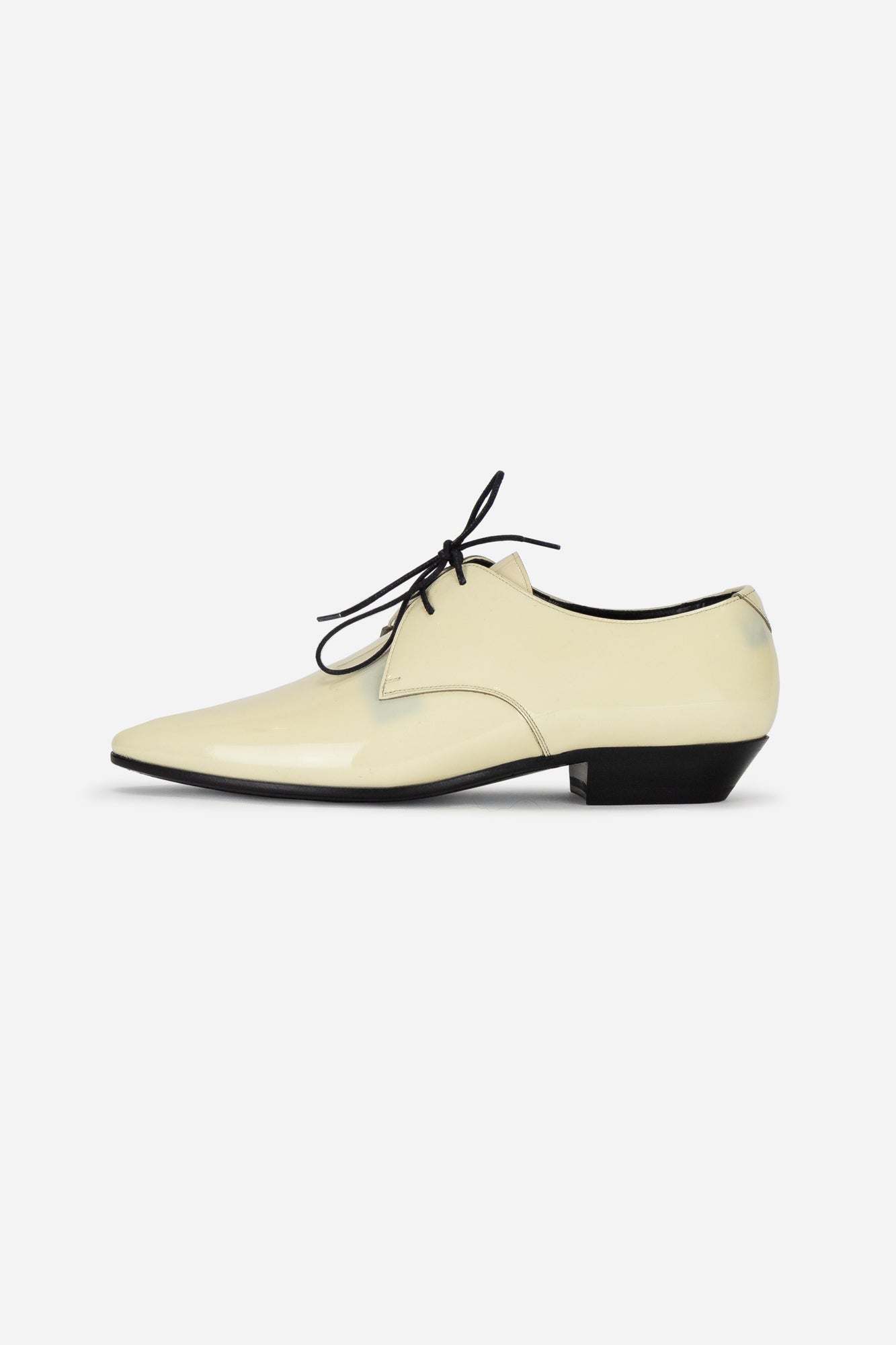 Derby Leather Patent Oxfords