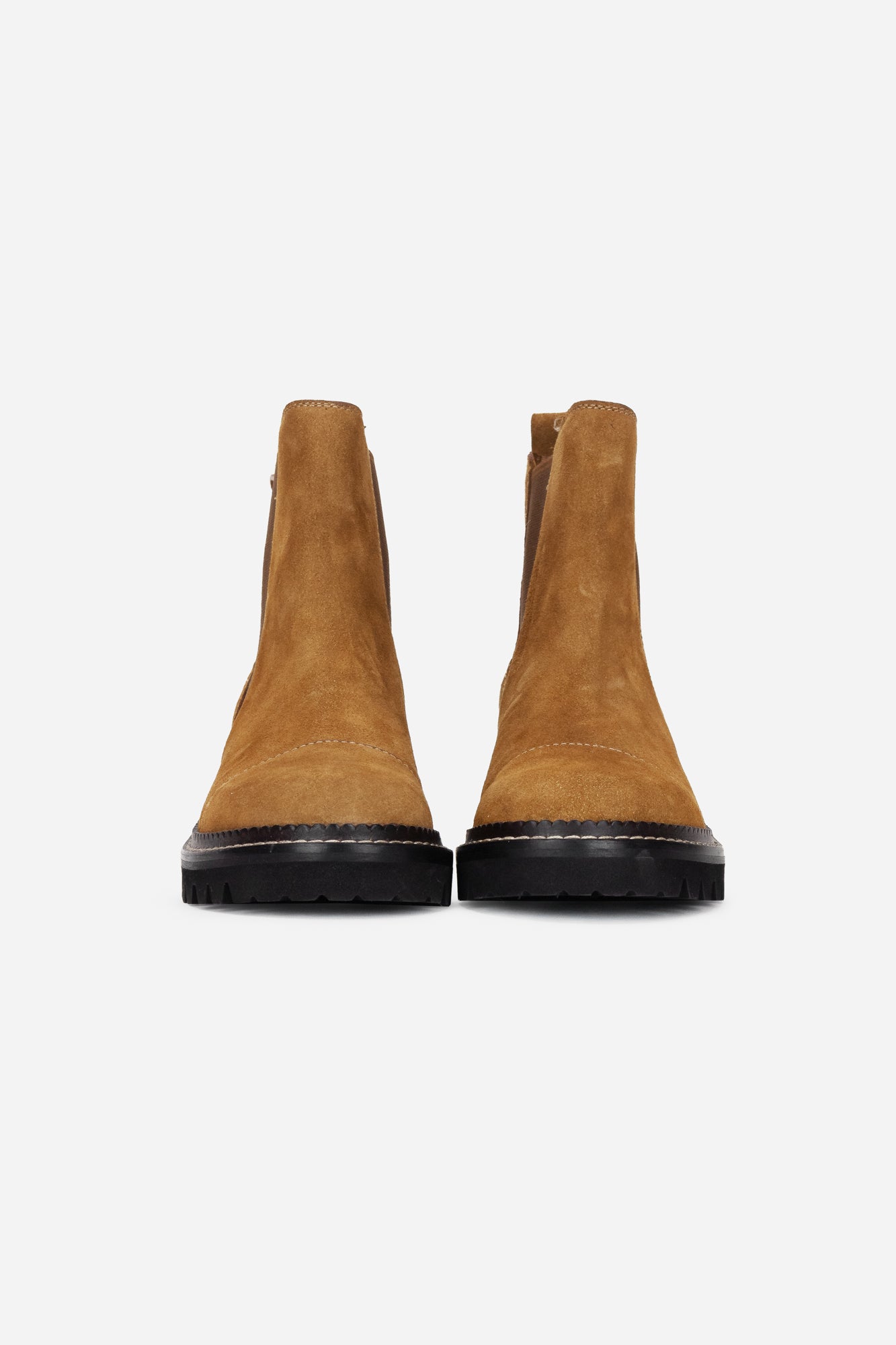 Brown Mallory Chelsea Boots