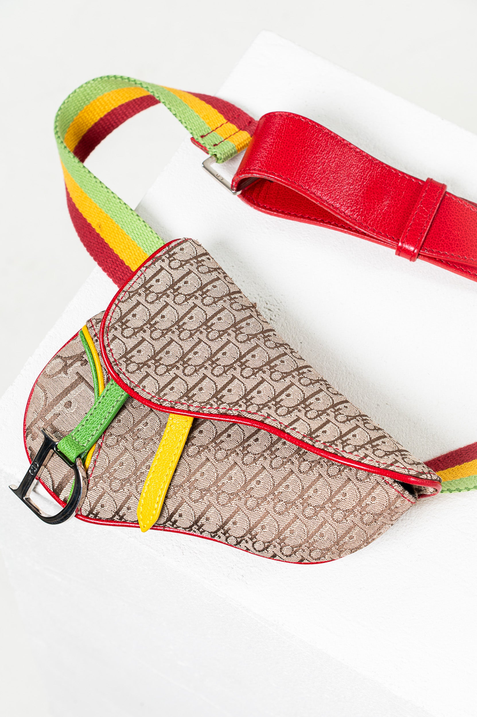 Rasta Trotter Canvas Saddle Belt Bag