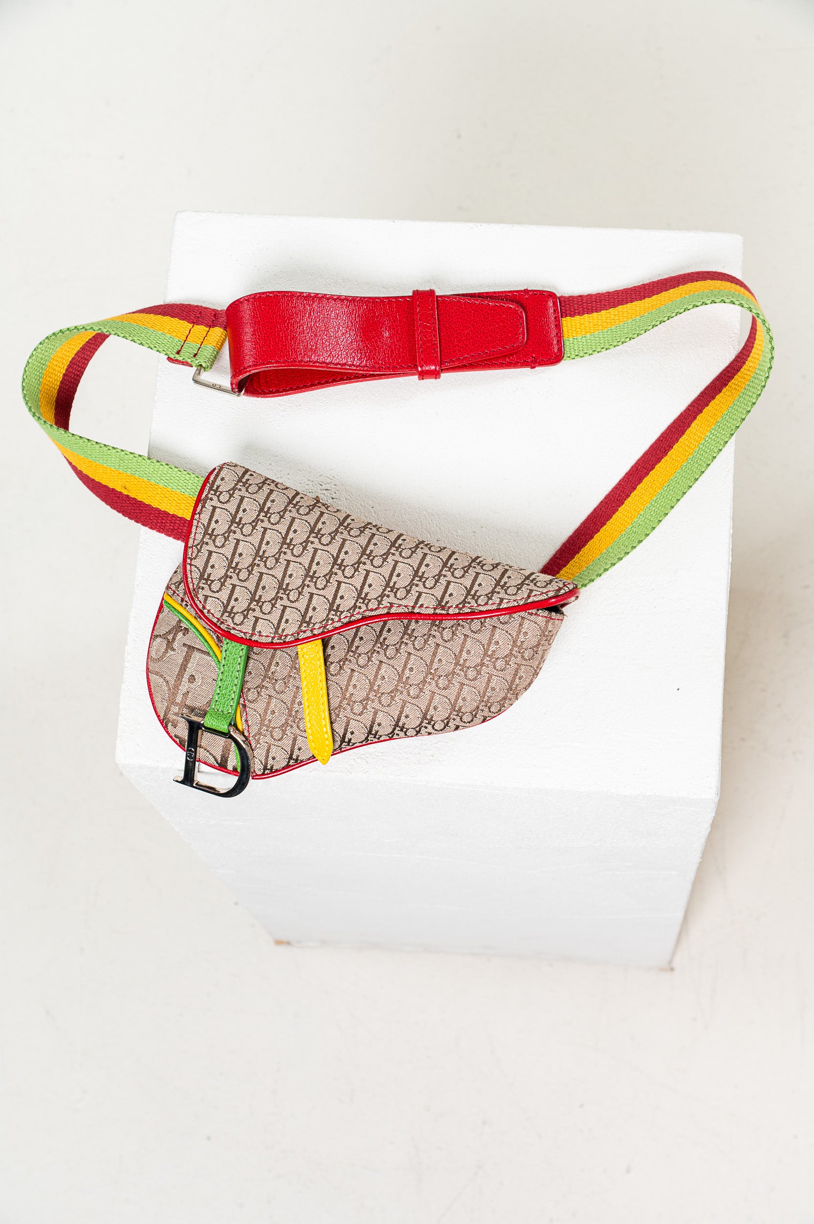 Rasta Trotter Canvas Saddle Belt Bag