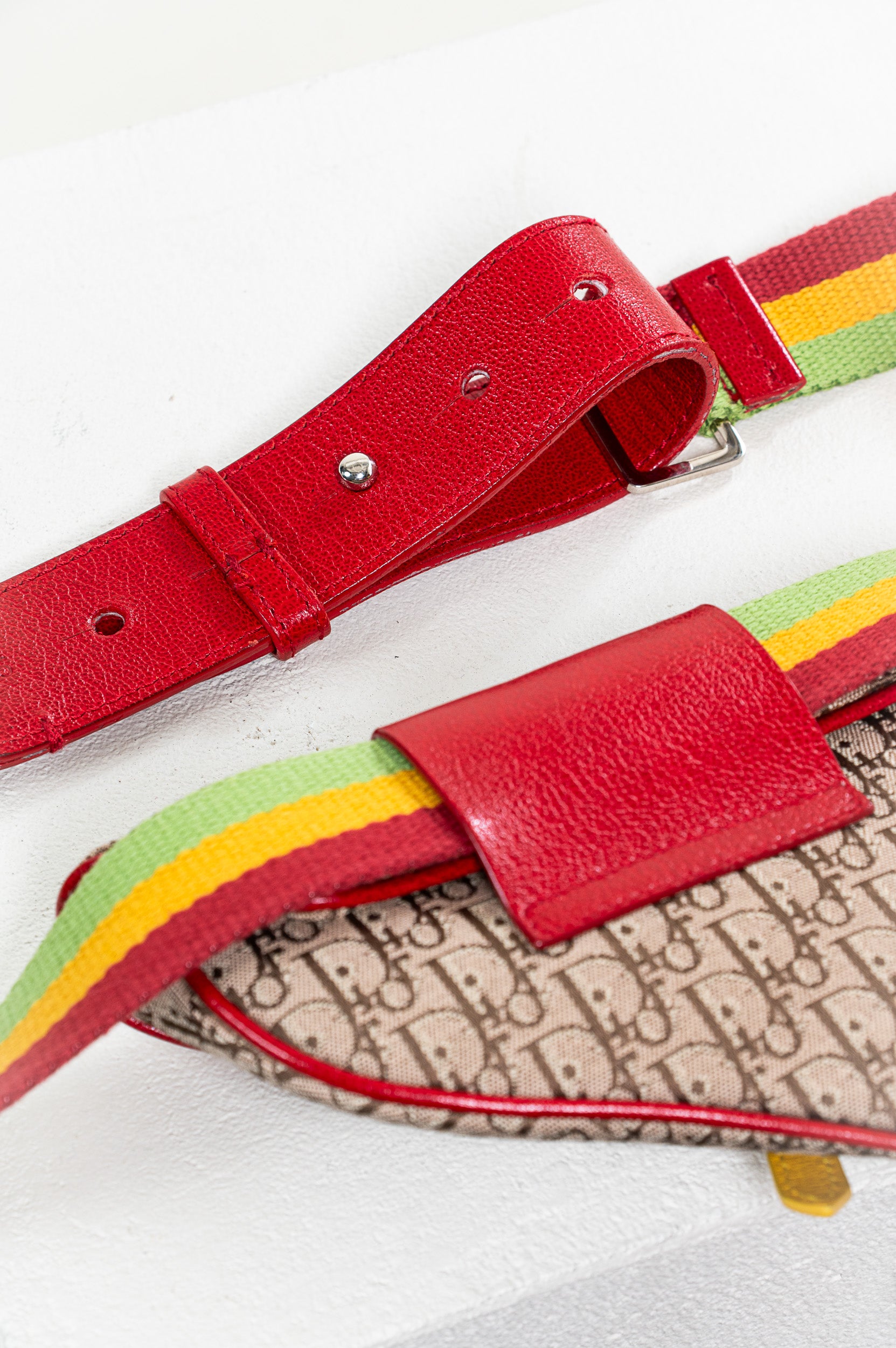 Rasta Trotter Canvas Saddle Belt Bag