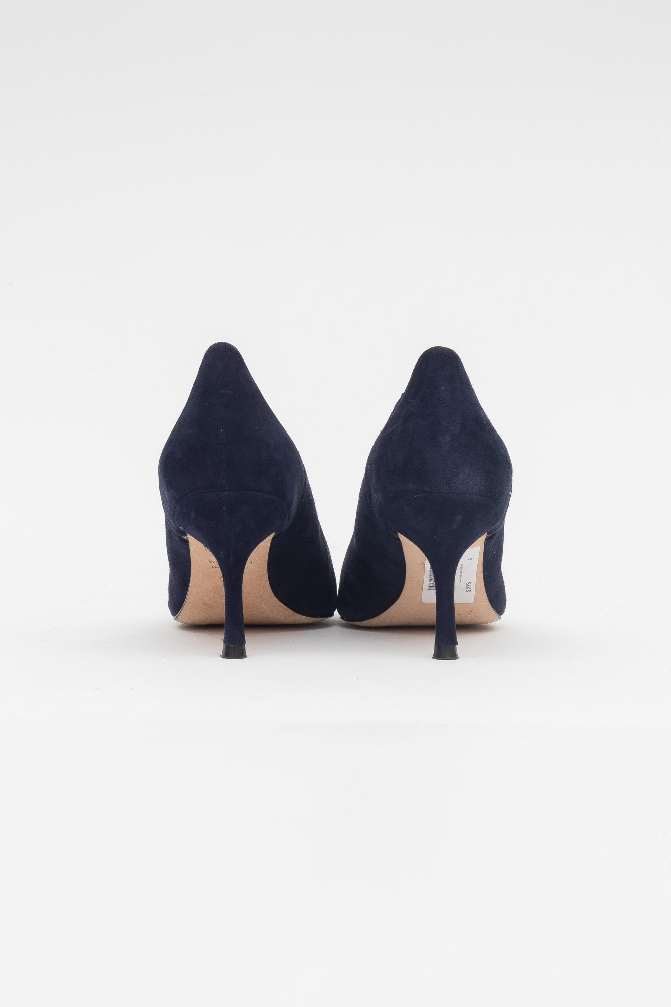 Suede Wave Cut Out Pumps