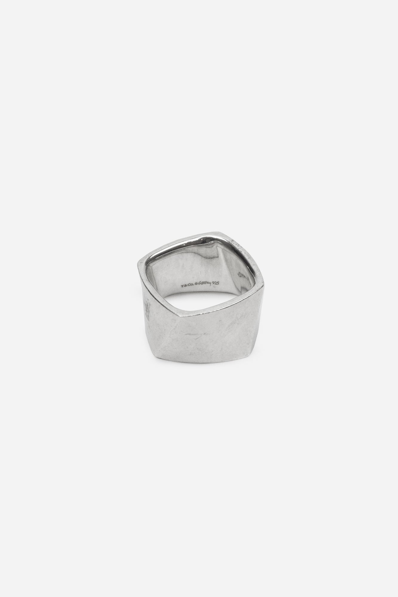 Silver Frank Gehry Torque Ring