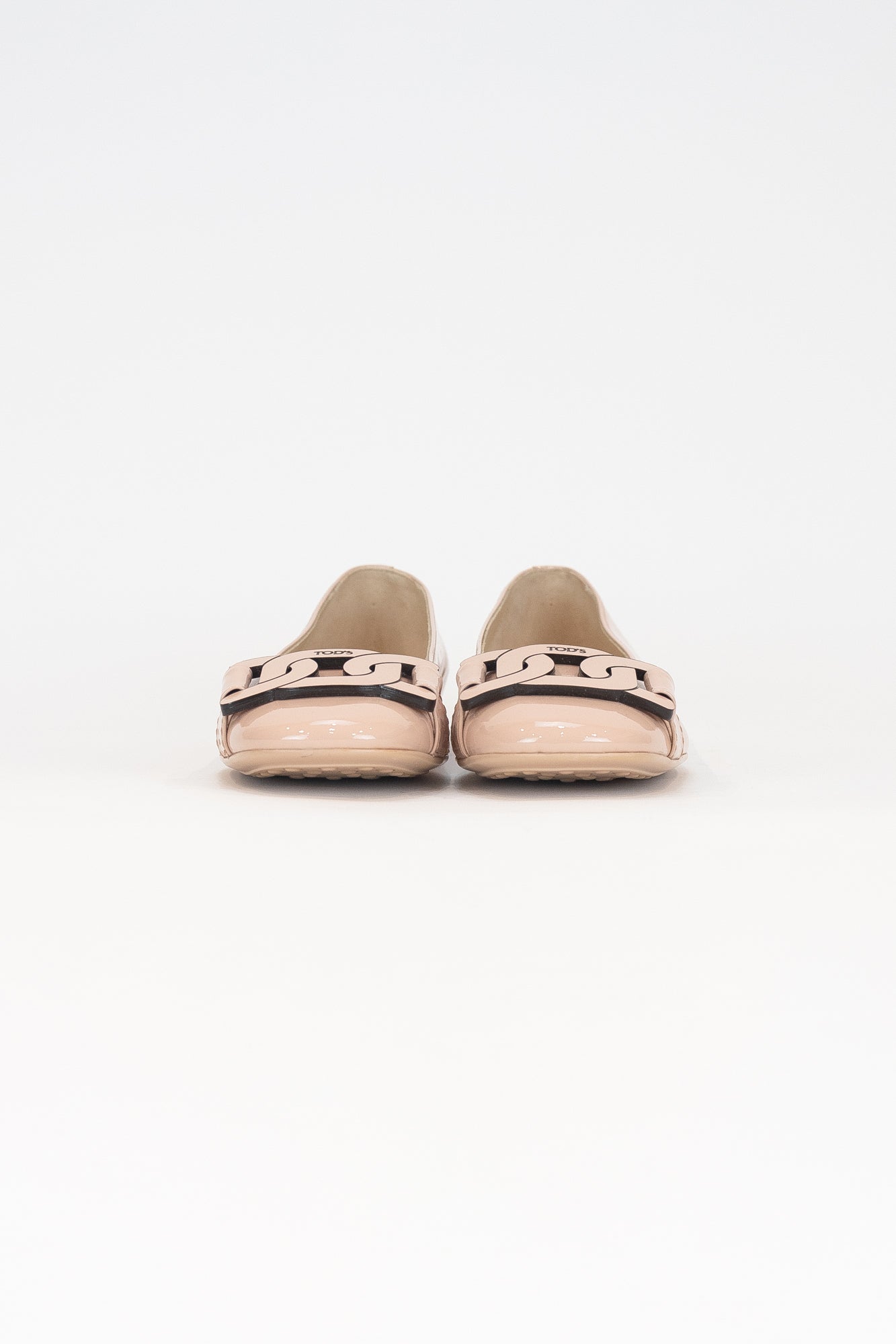 Pink Link Buckle Ballet Flat