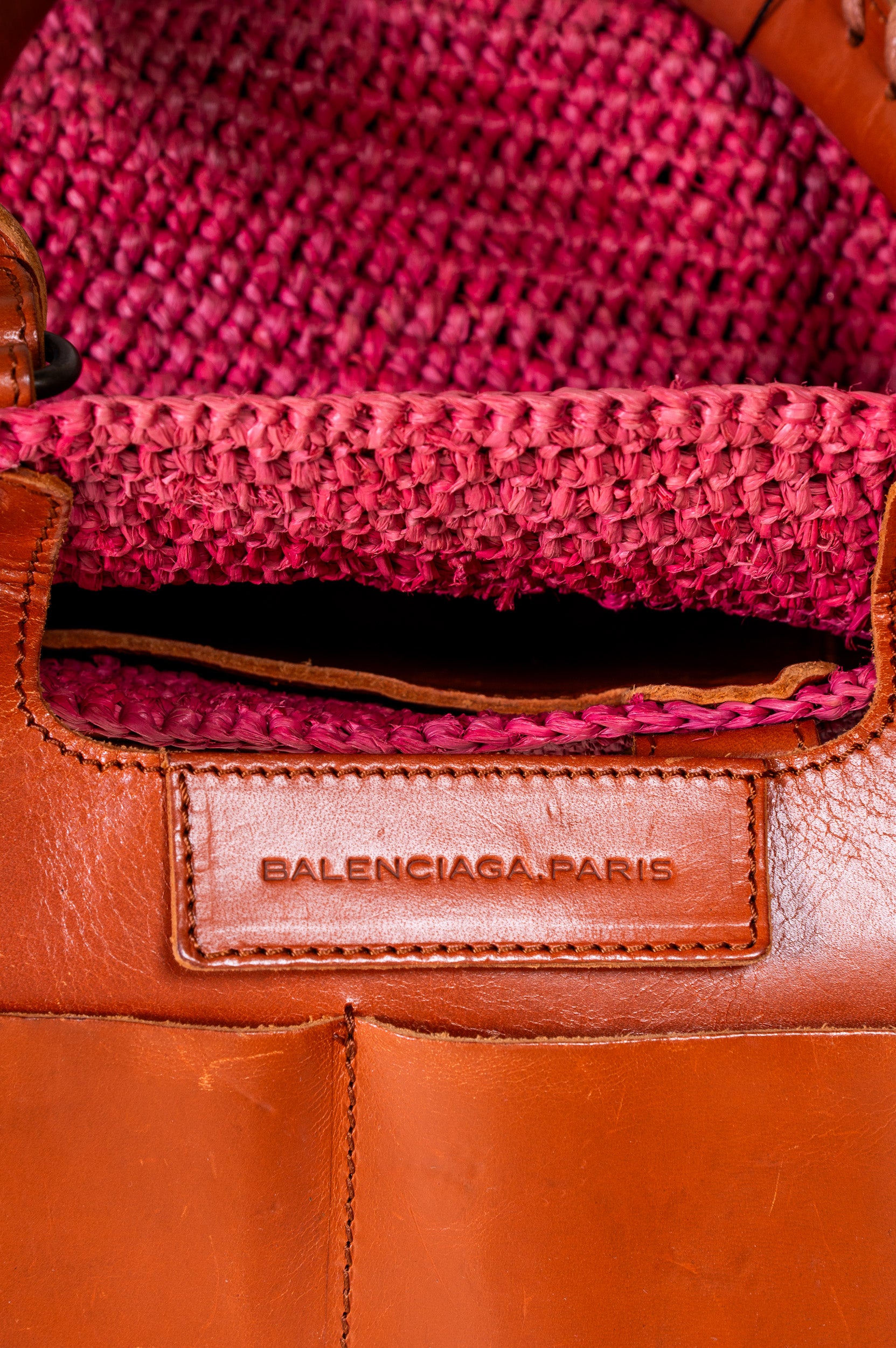 Pink Motocross Classic Basket Bag