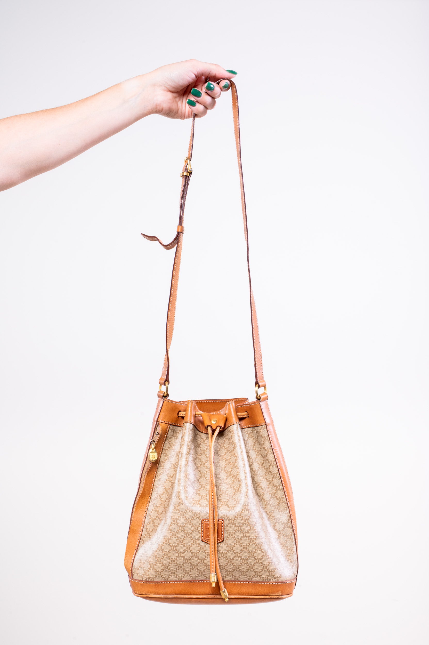 Vintage Macadam Bucket Bag