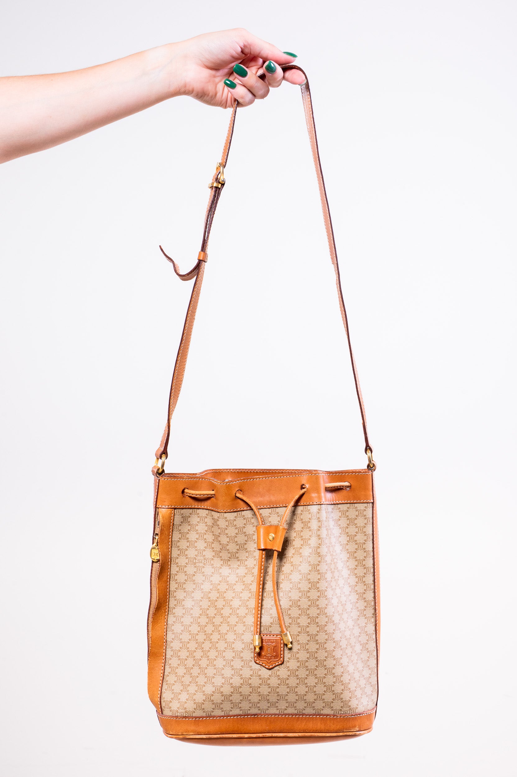 Vintage Macadam Bucket Bag