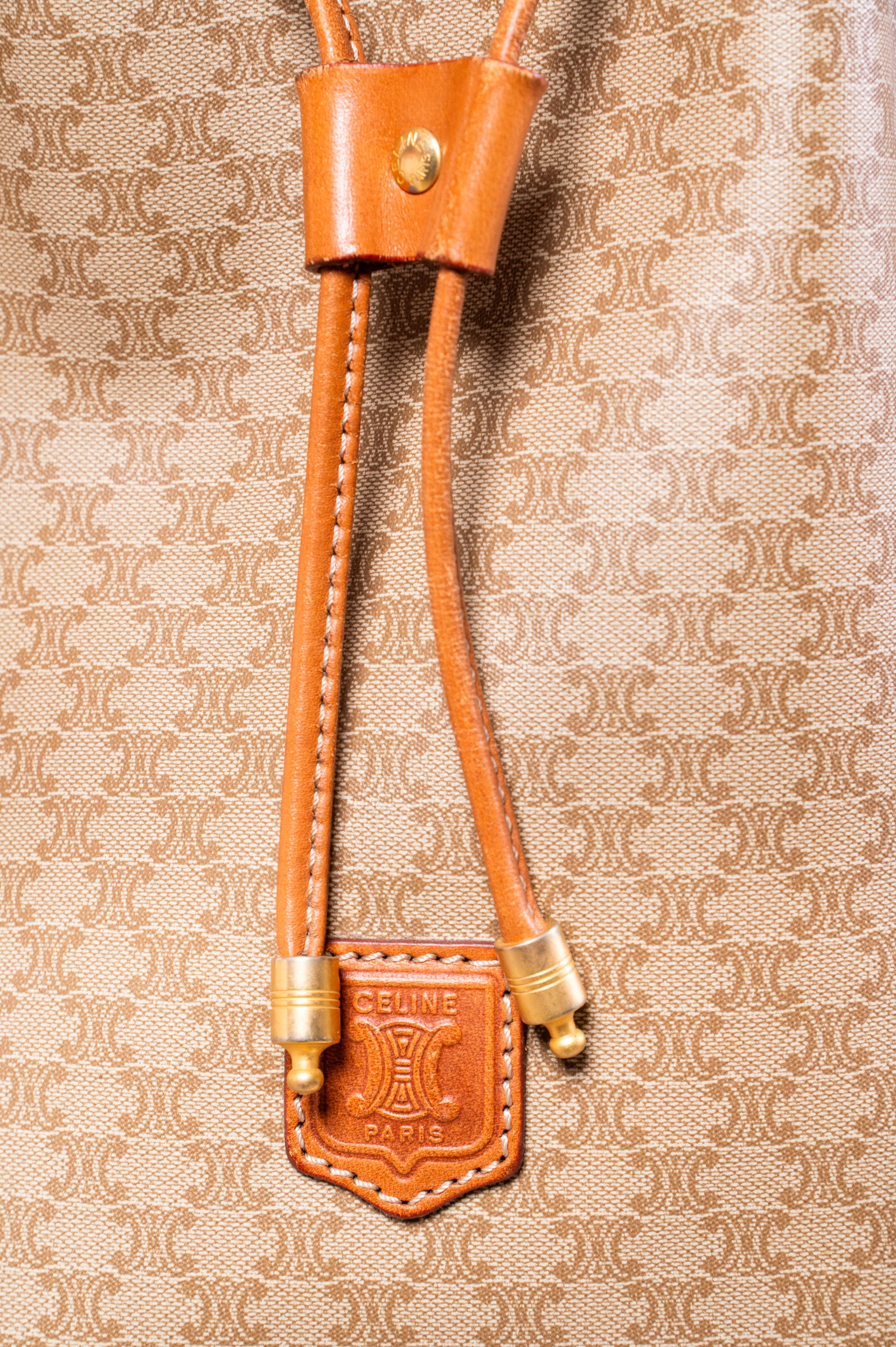 Vintage Macadam Bucket Bag