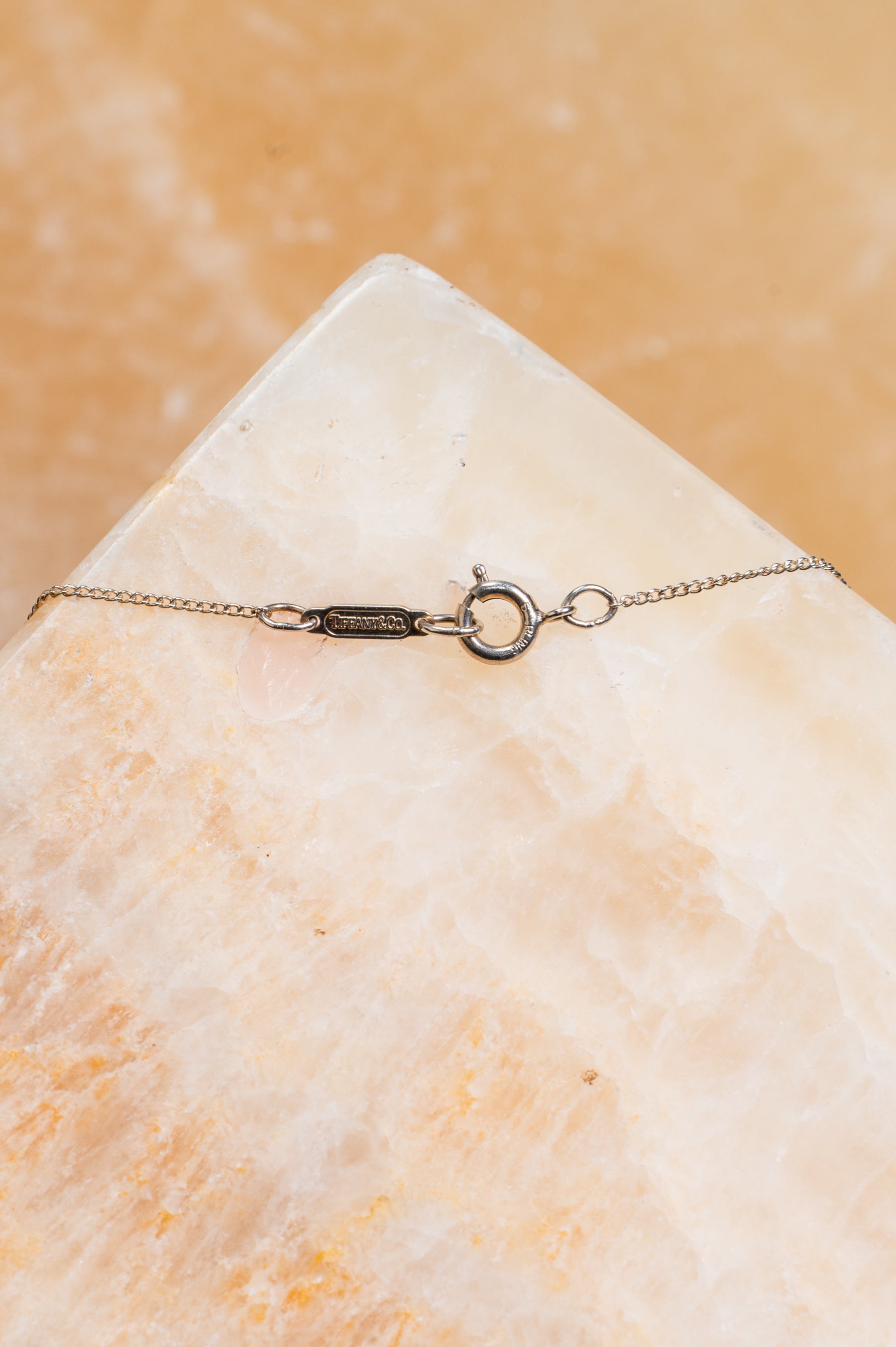 Silver three heart pendant neacklace