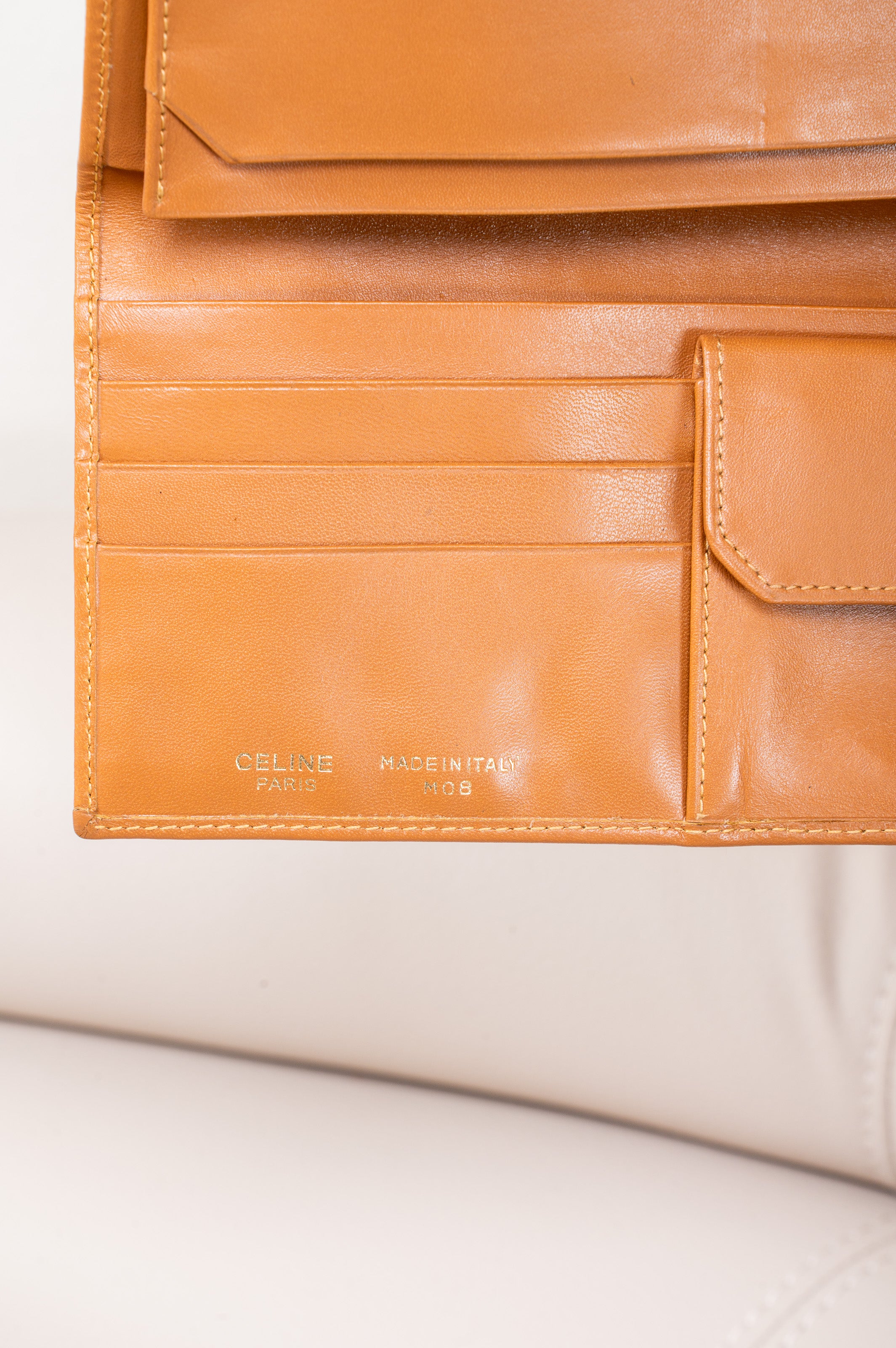 Vintage Macadam Canvas Leather Trim Continental Wallet