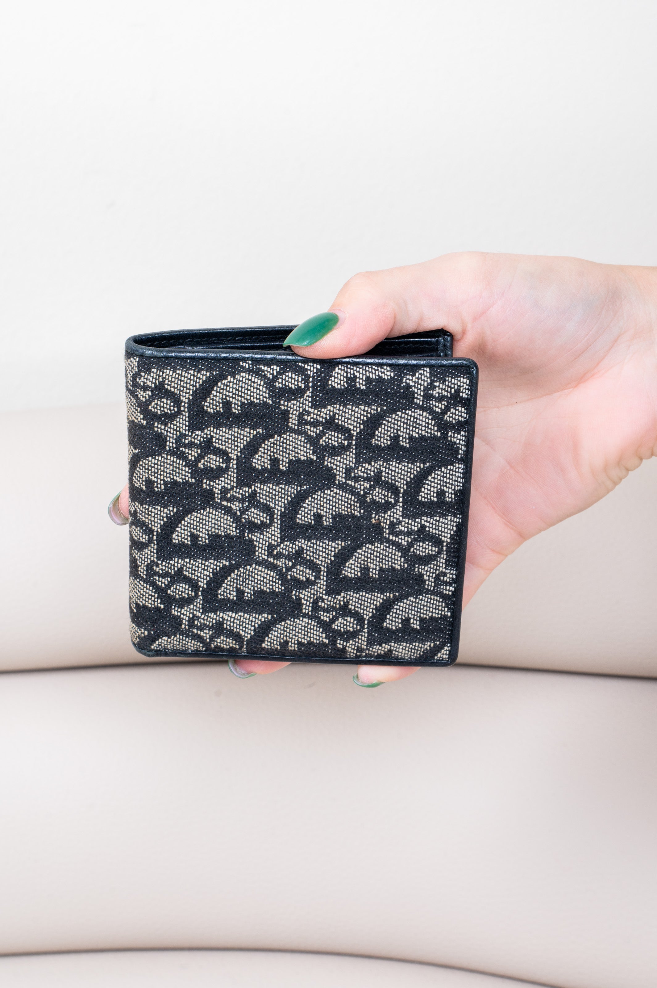 Vintage Diorissima Oblique Bifold Wallet