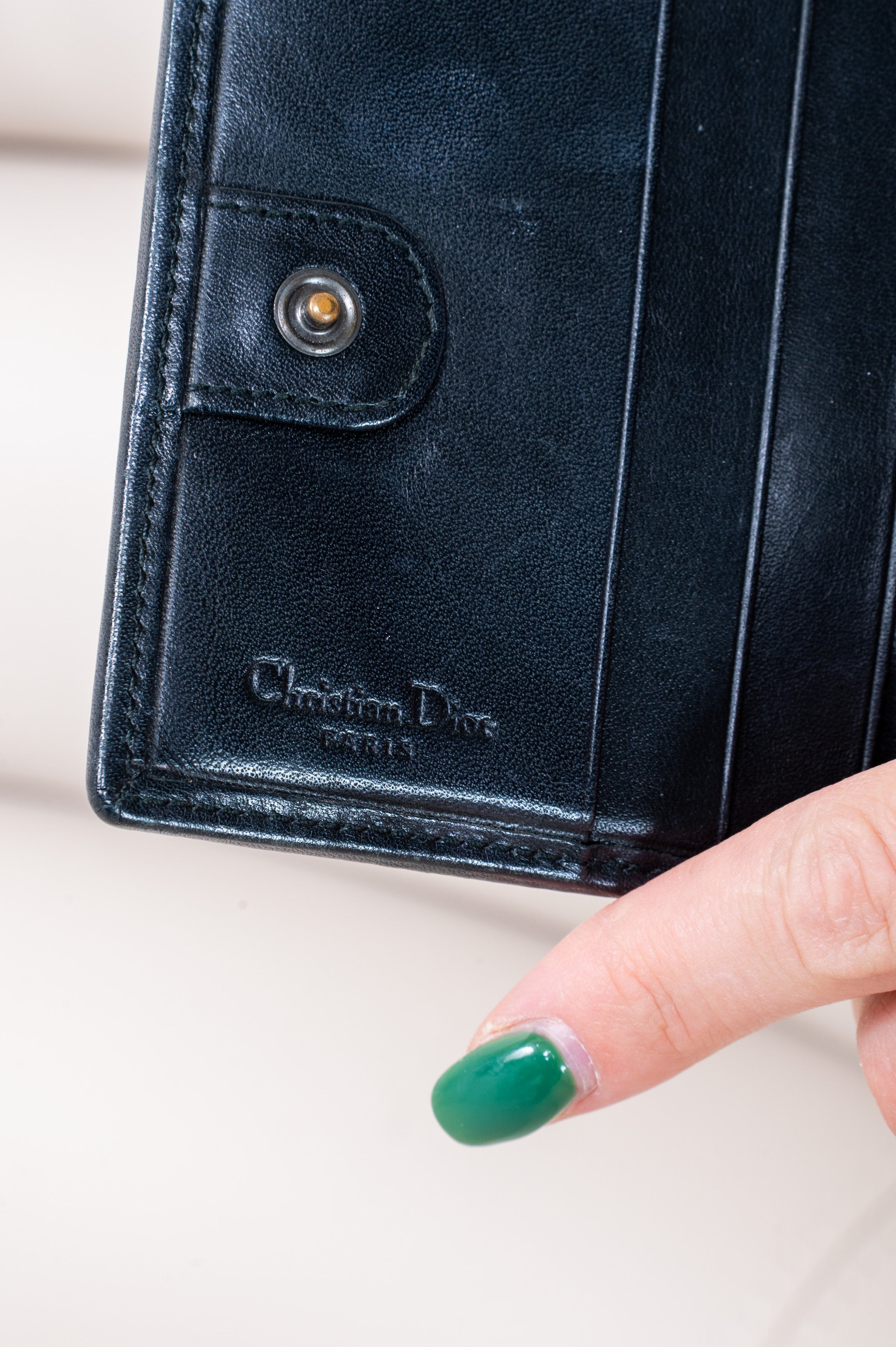 Vintage Diorissima Oblique Bifold Wallet