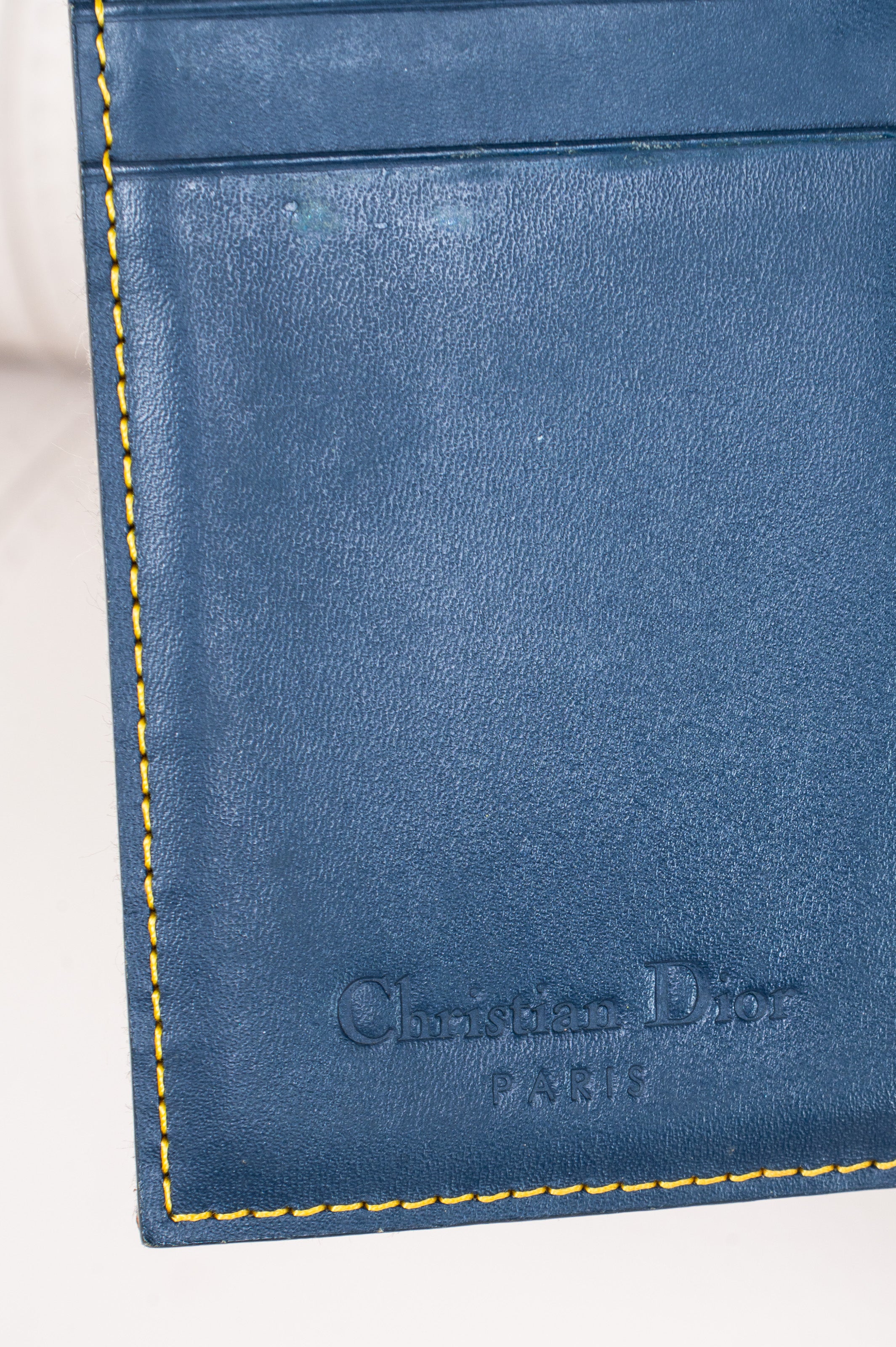 Vintage Diorissima Oblique Saddle Flap Wallet
