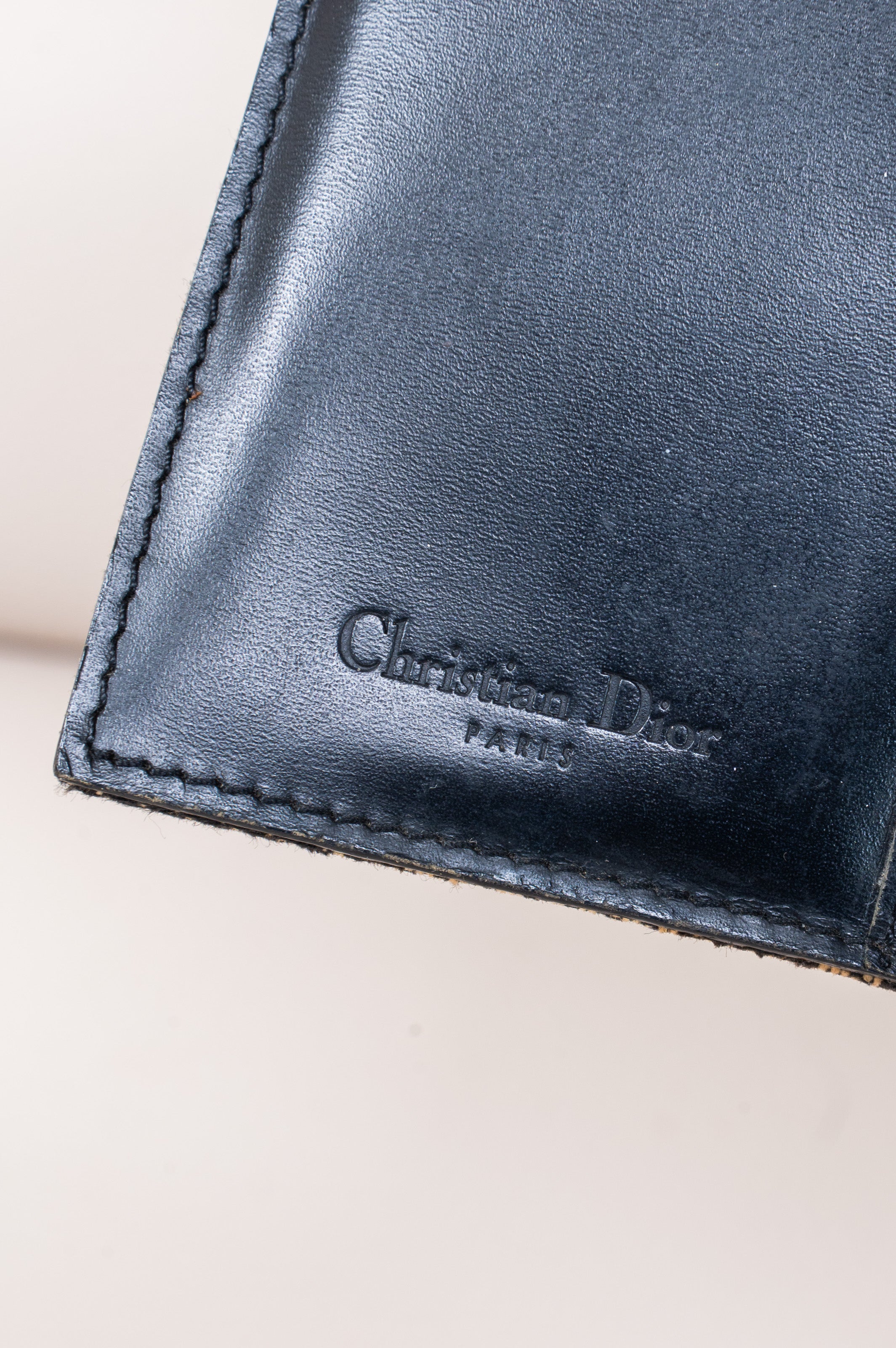 Vintage Diorissima Oblique Saddle D Flap Wallet