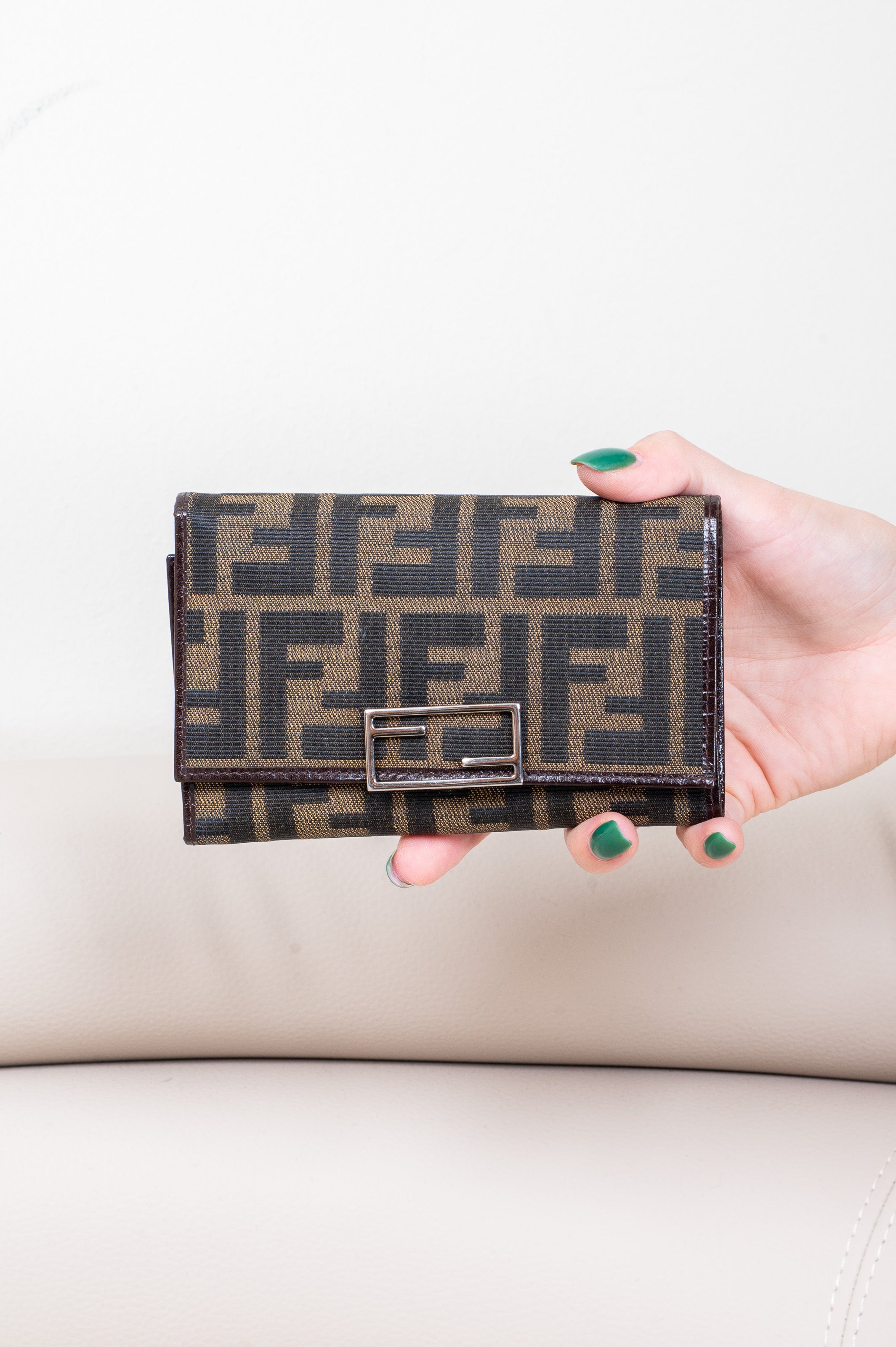 Vintage Zucca Flap Wallet