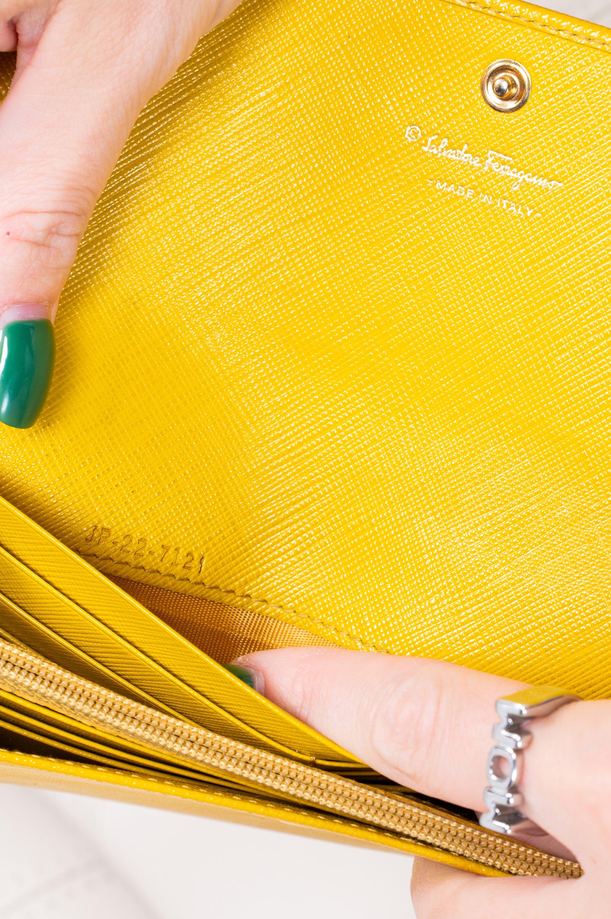 Mustard Logo Continental Wallet