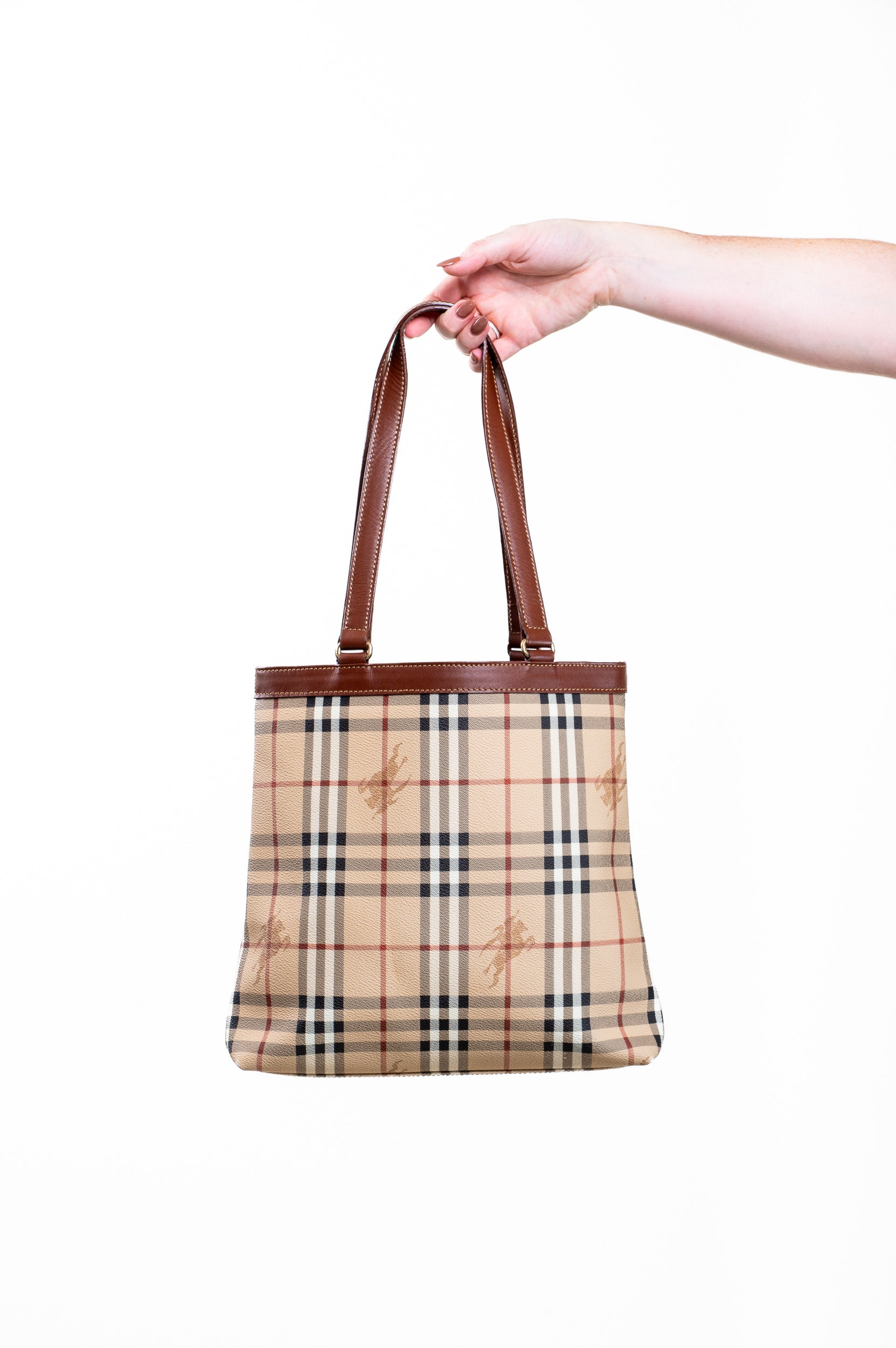 The other view of Burberry Vintage Nova Check Tote Bag