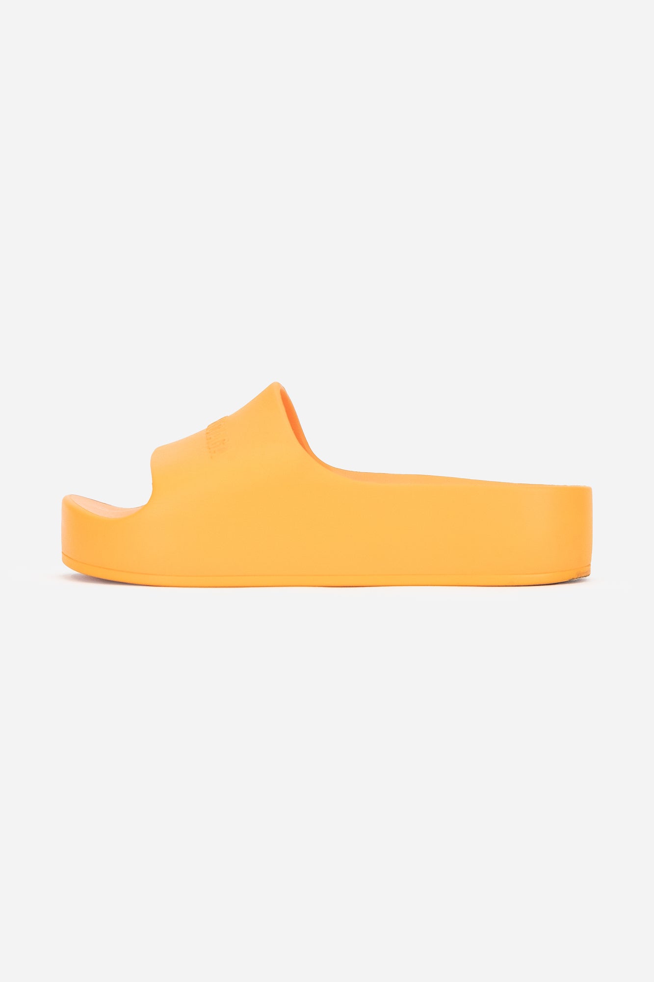 Orange Platform Rubber Slides