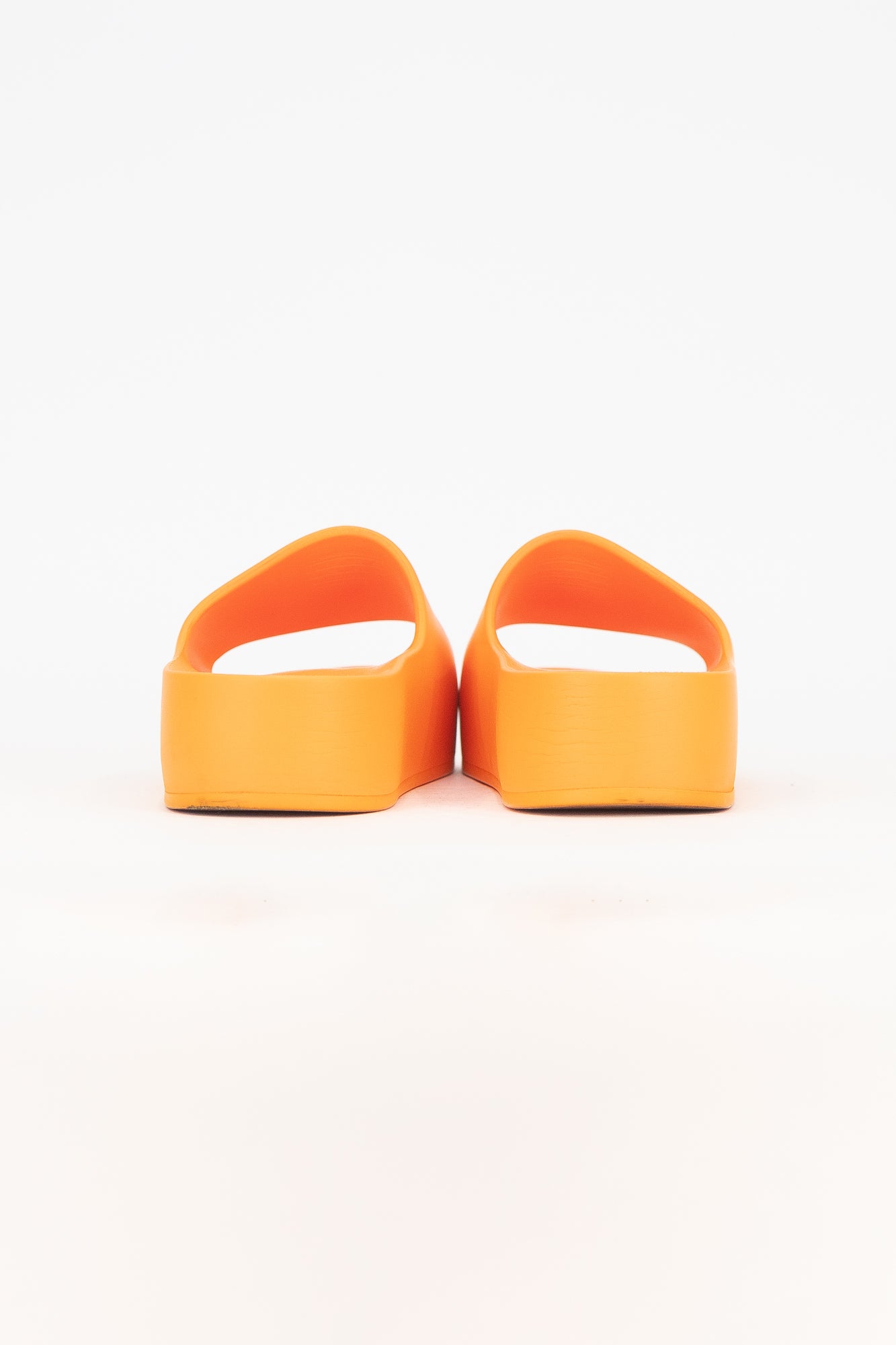 Orange Platform Rubber Slides