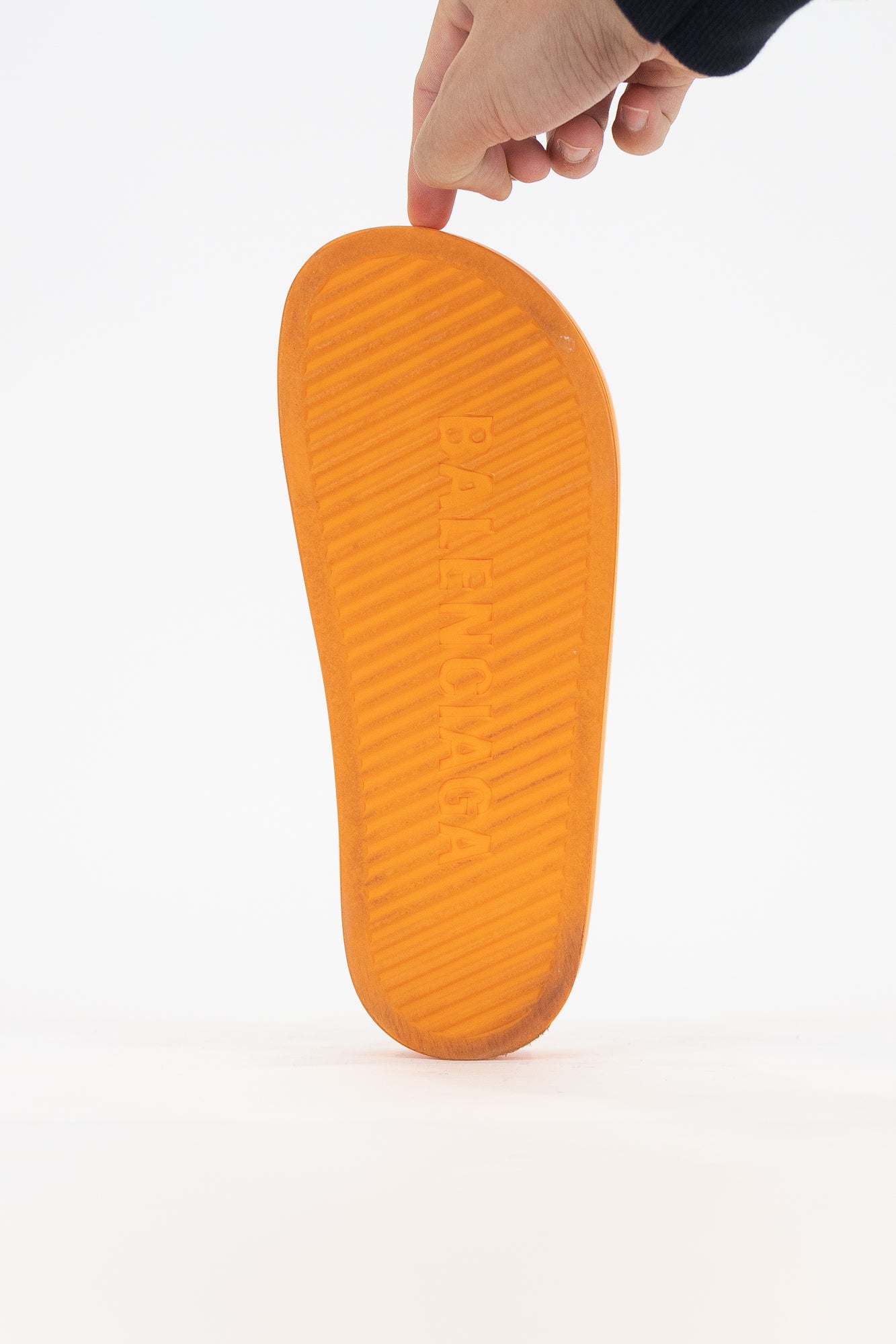 Orange Platform Rubber Slides