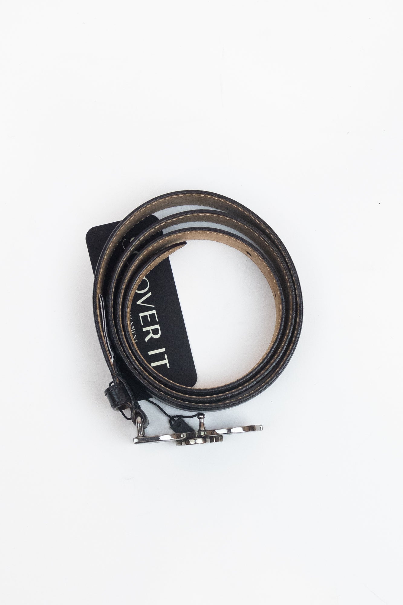 Black D&G Belt Leather