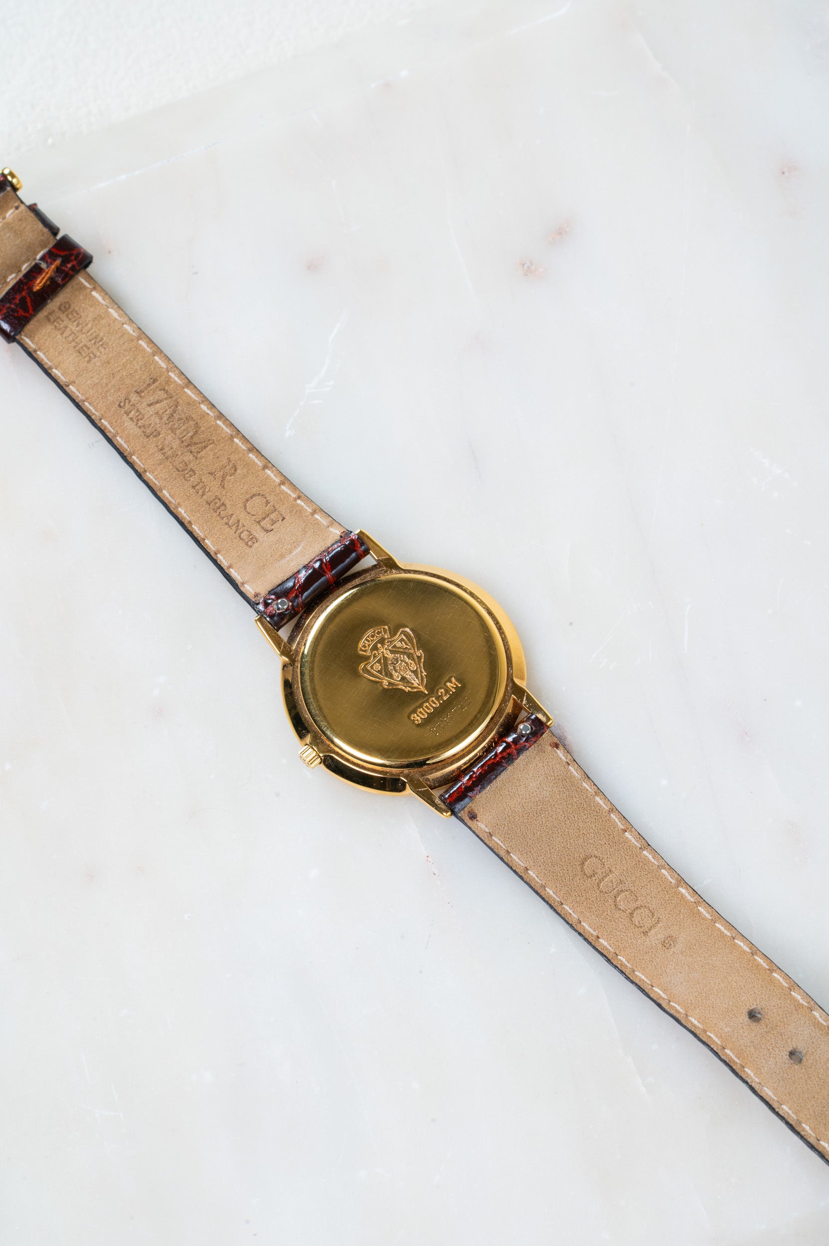 1999 Vintage Gold Tone Watch