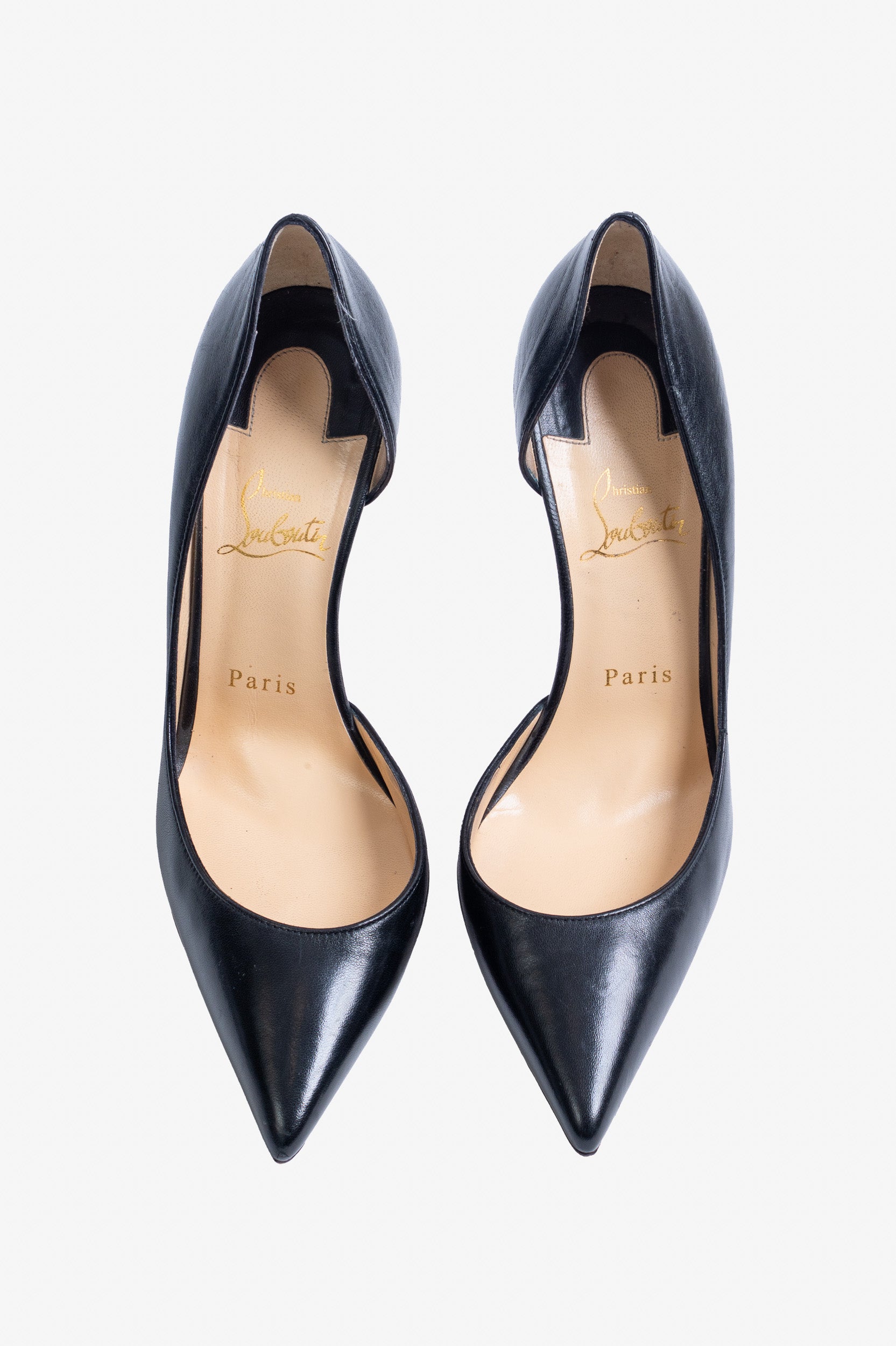 Iriza Leather D'Orsay Pumps