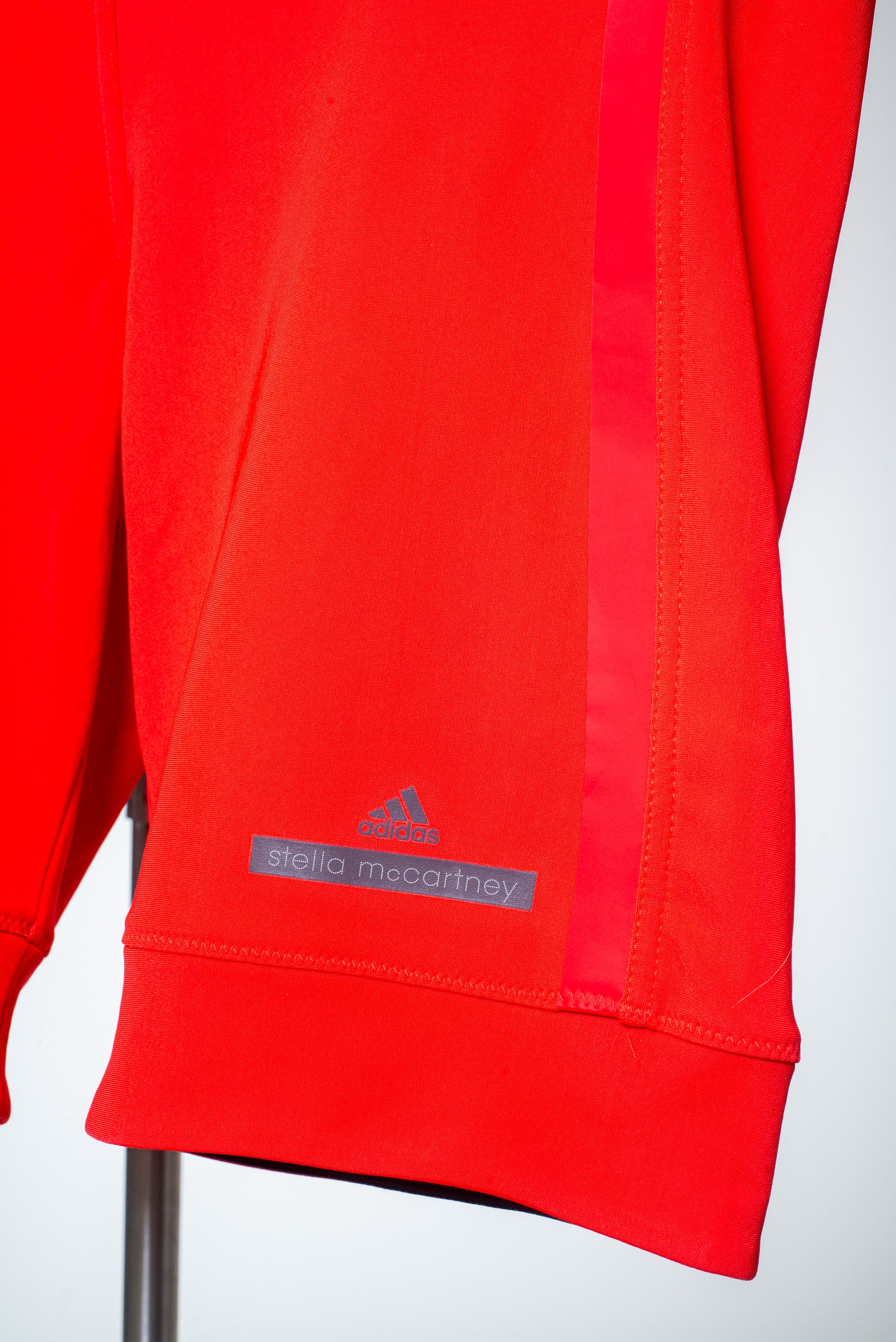 Bright Red Athletic Fleece Lined Short