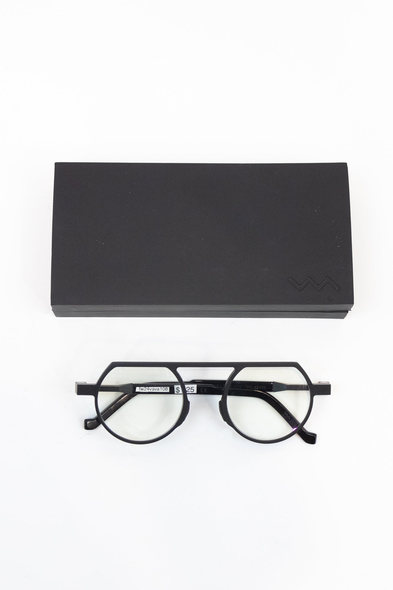 Black Label Thin Frame Glasses