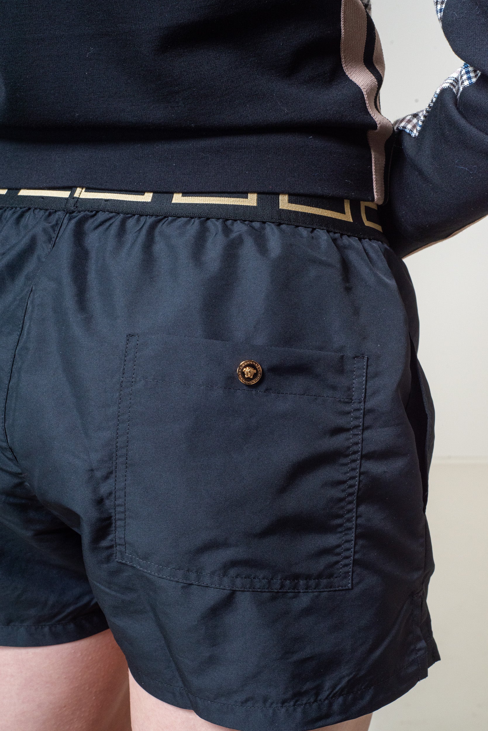 Medusa Black Swim trunk