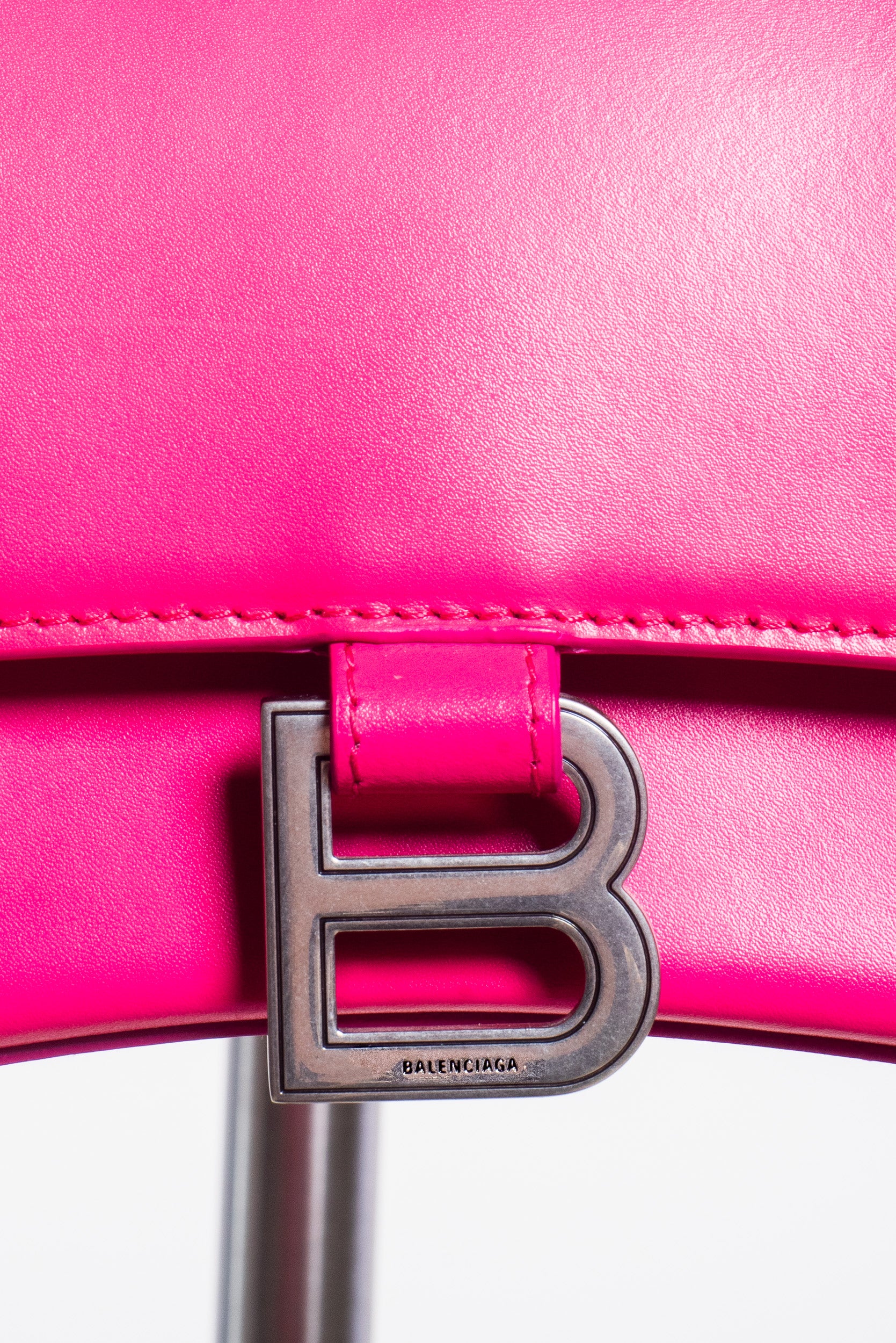 Pink Hourglass Bag