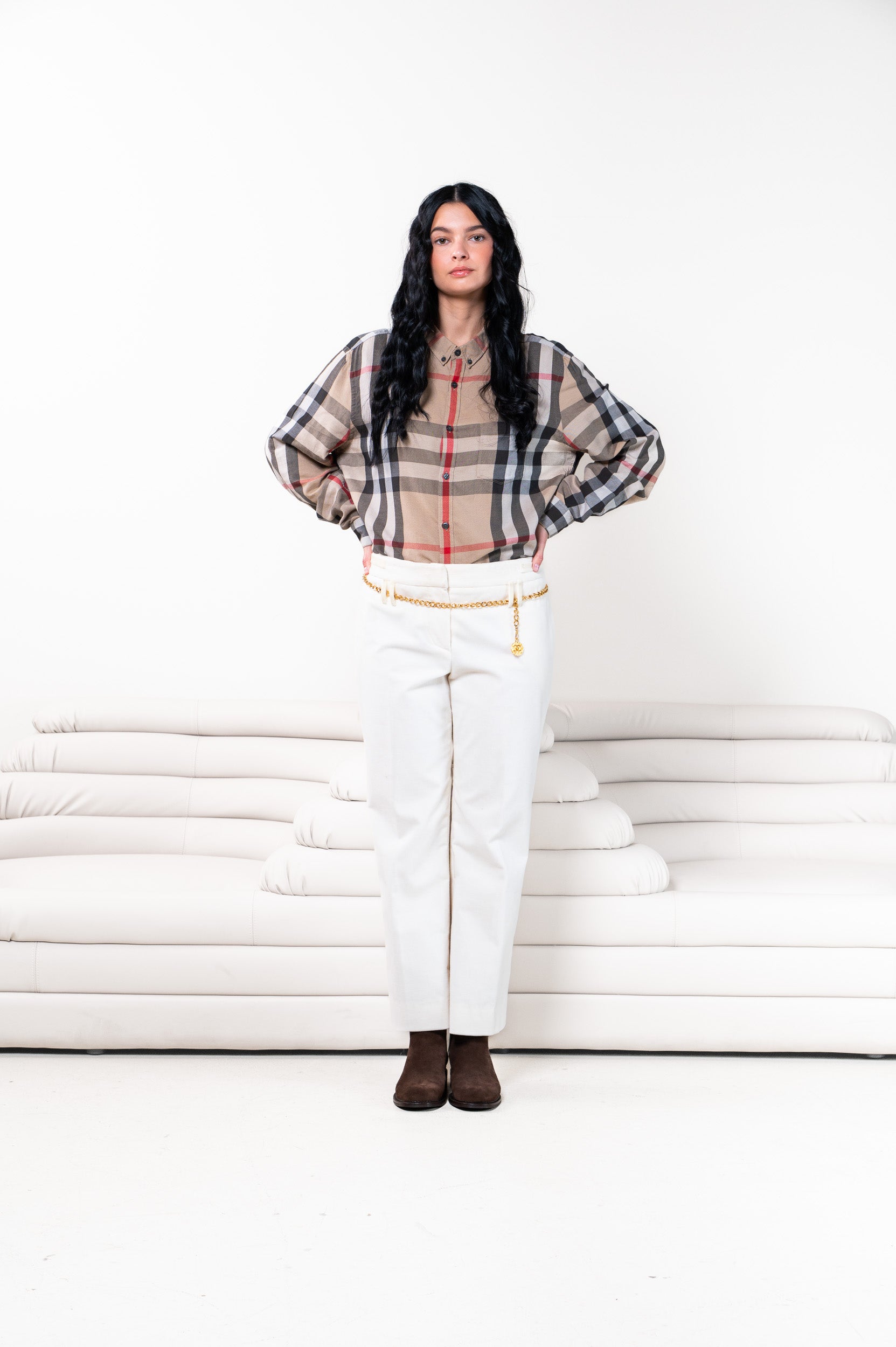 Men's Nova Check Button Down Shirt