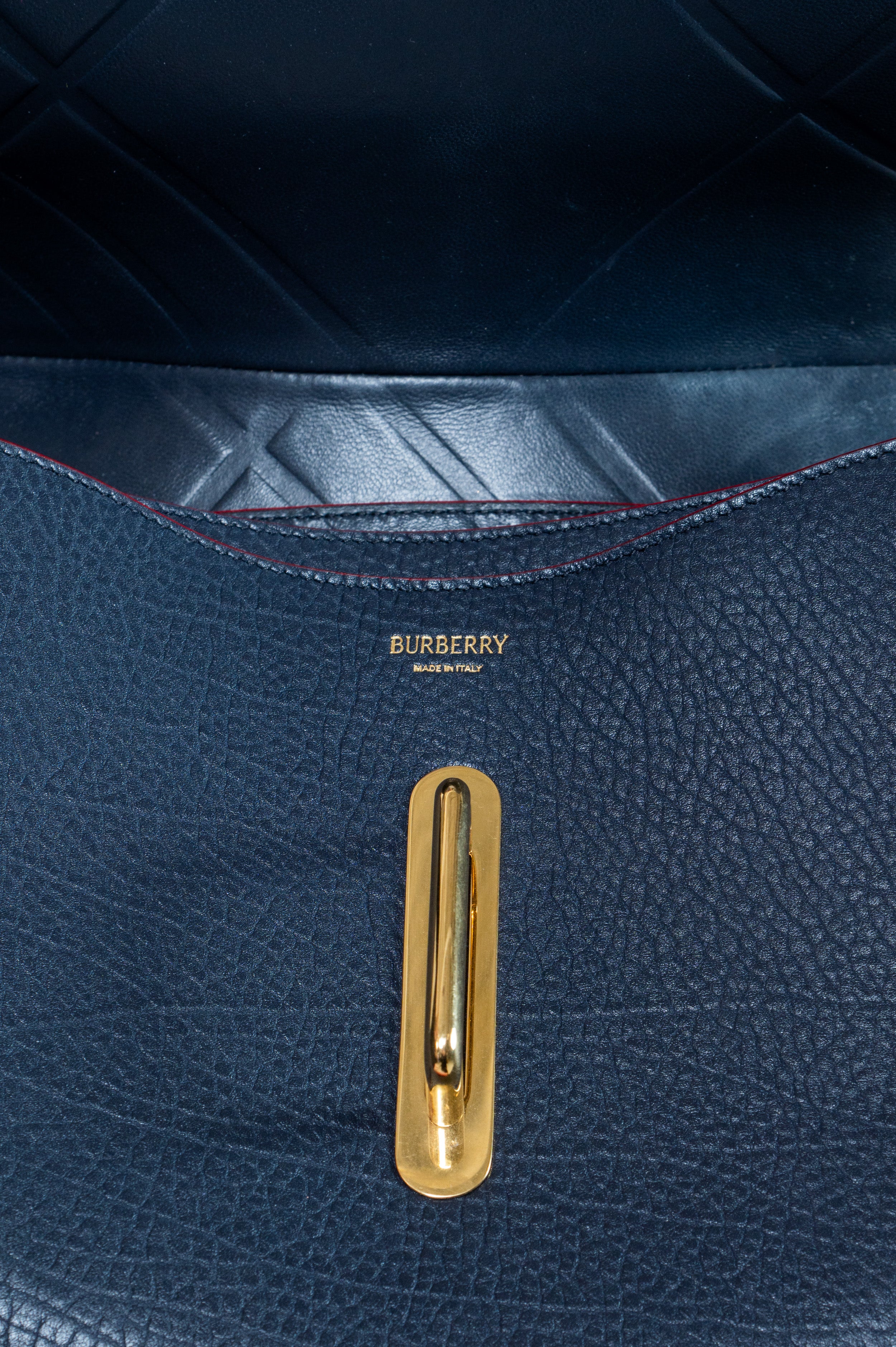 Navy Rocking Horse Shoulder Bag