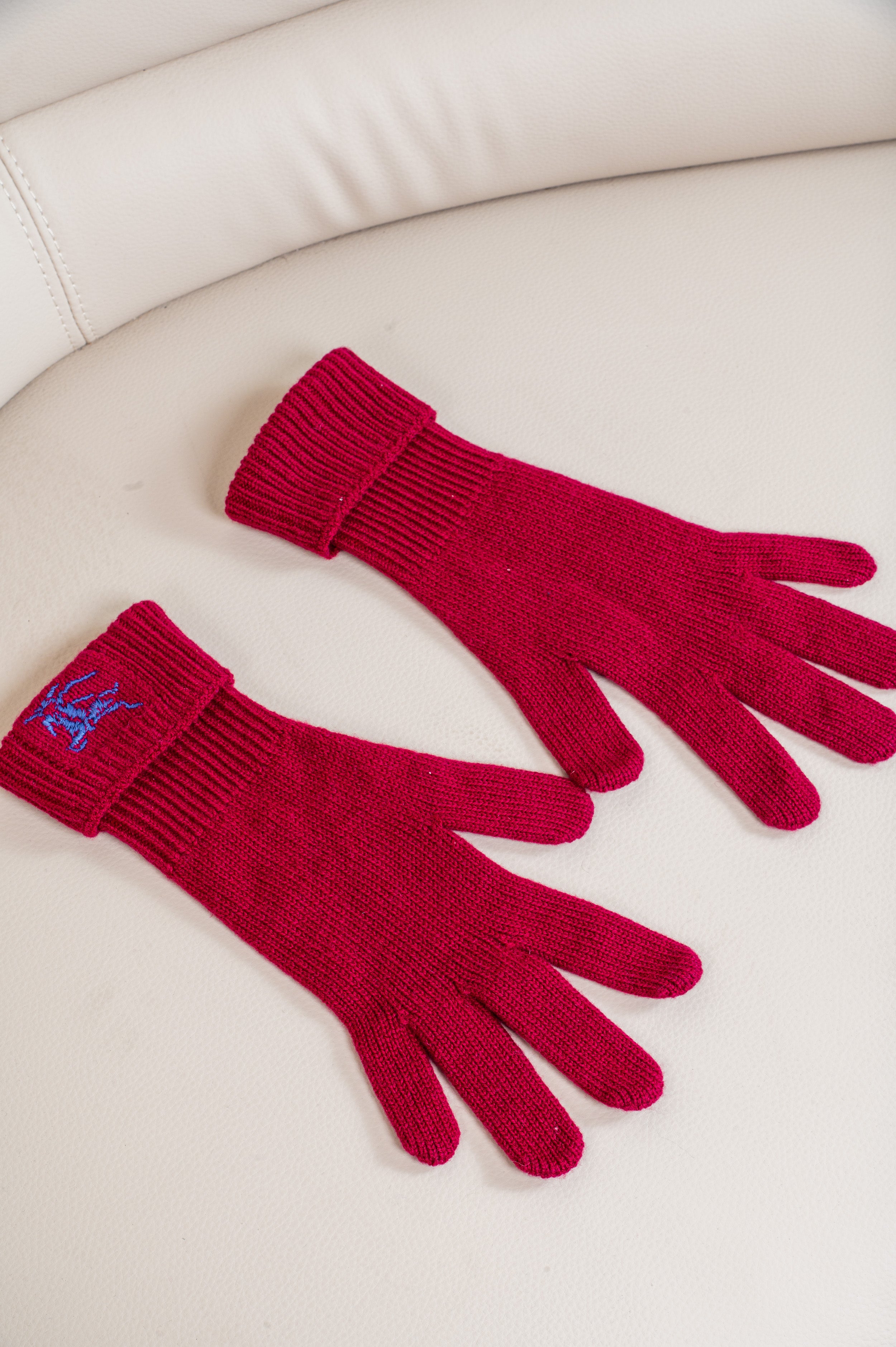 Merlot Beanie and Glove Set