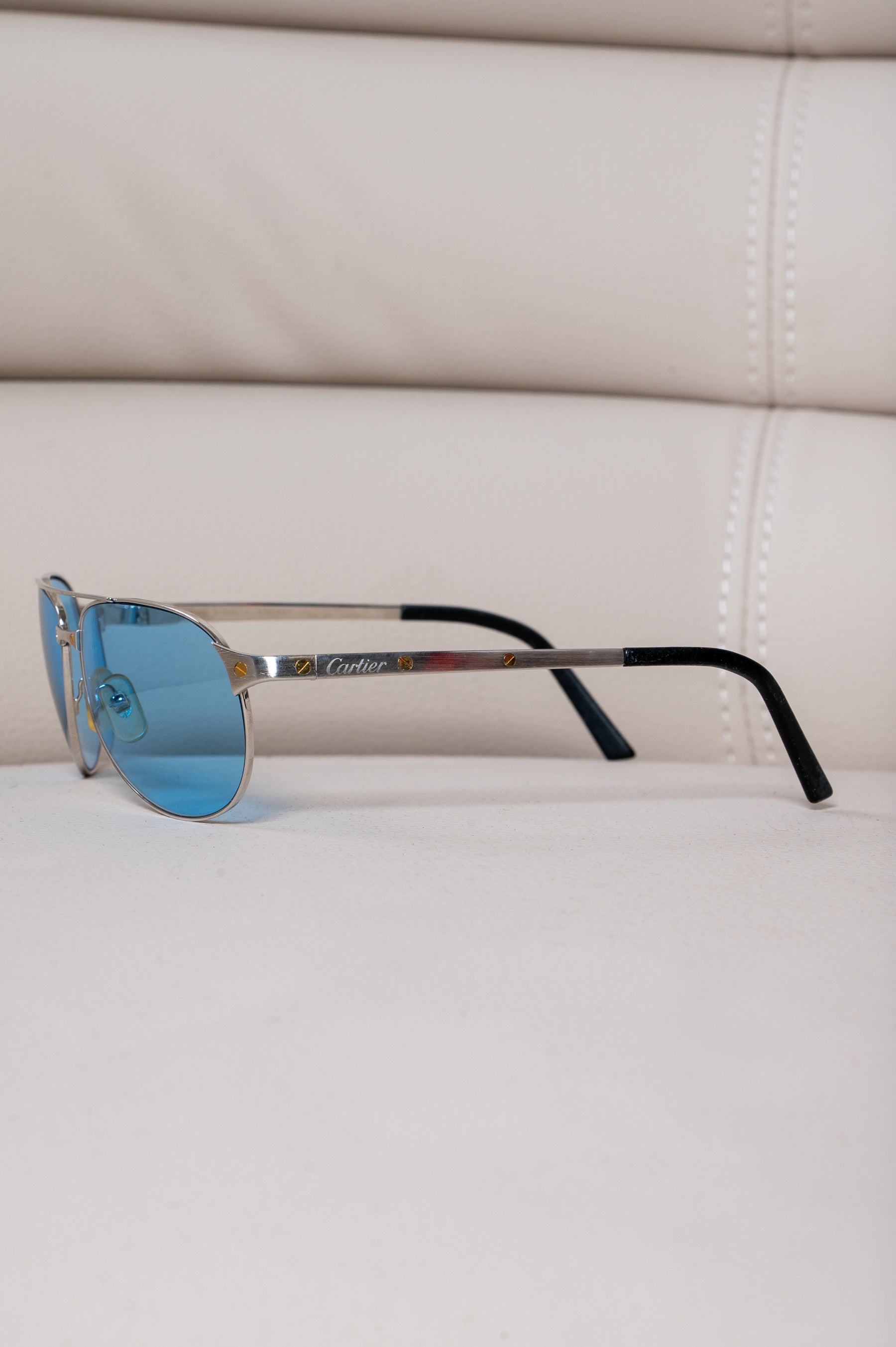 Blue Lens Santos Dumont Sunglasses