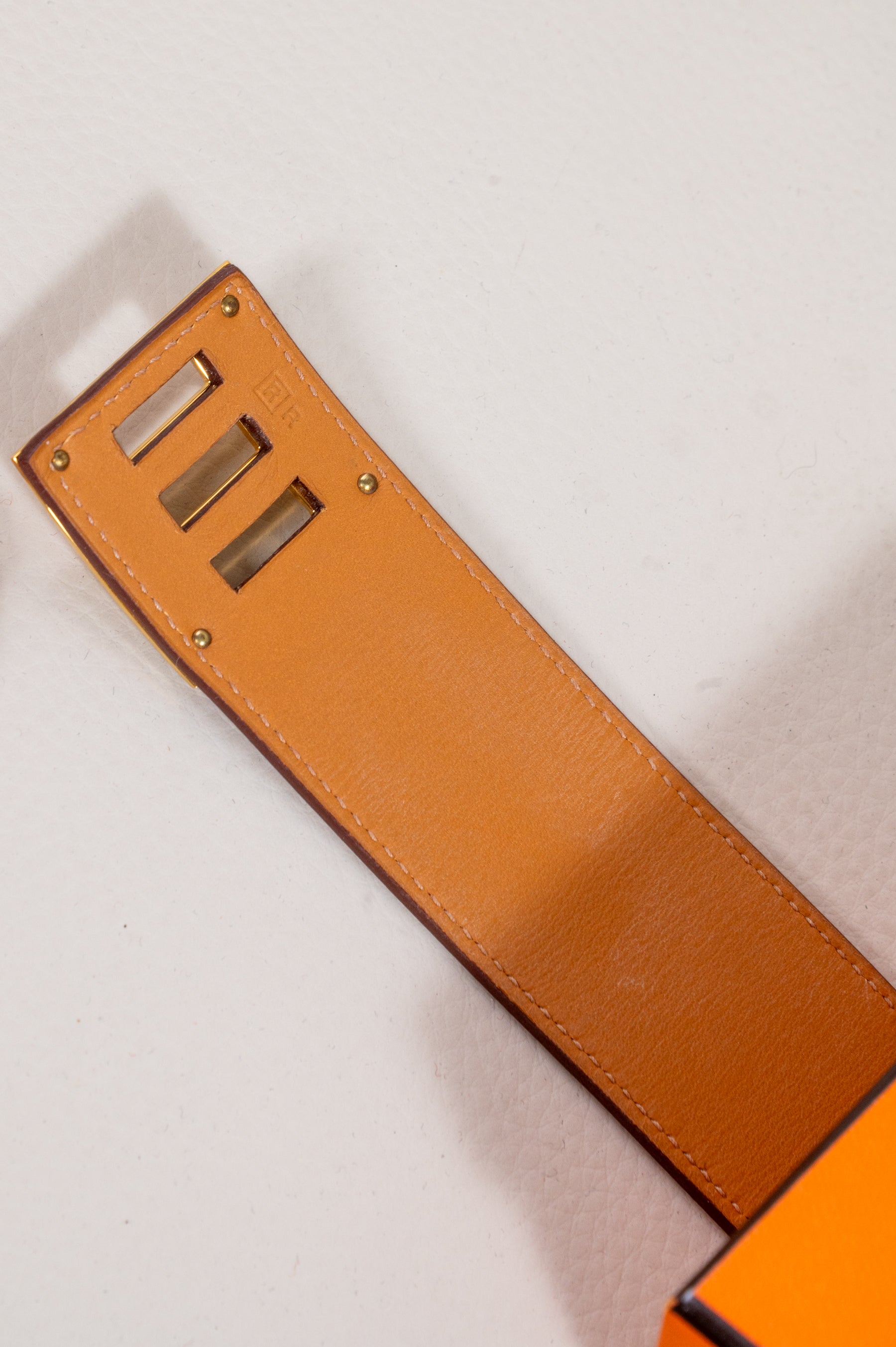 Black Smooth Leather Kelly Dog Bracelet