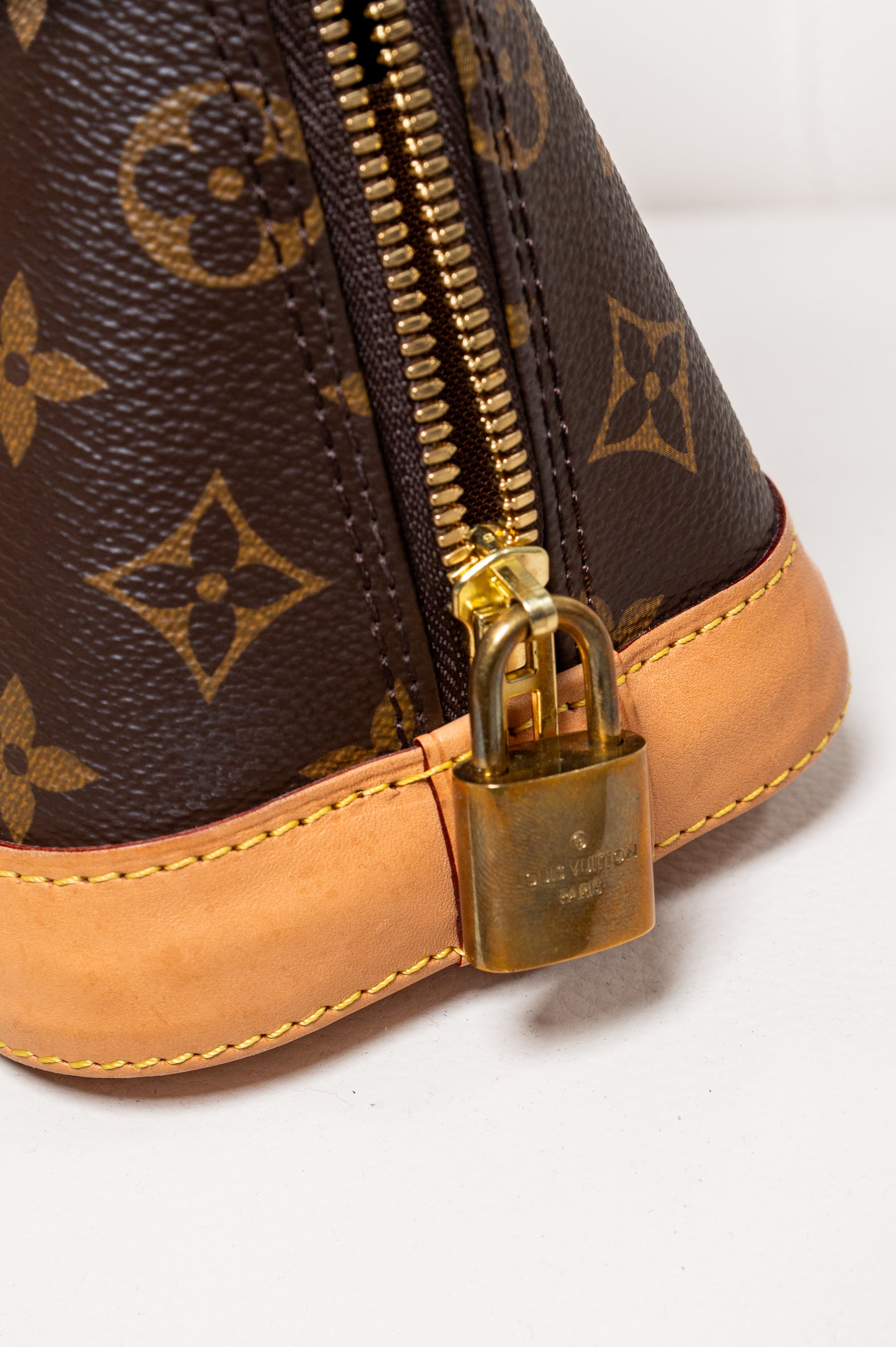 Monogram Alma BB Top Handle Bag