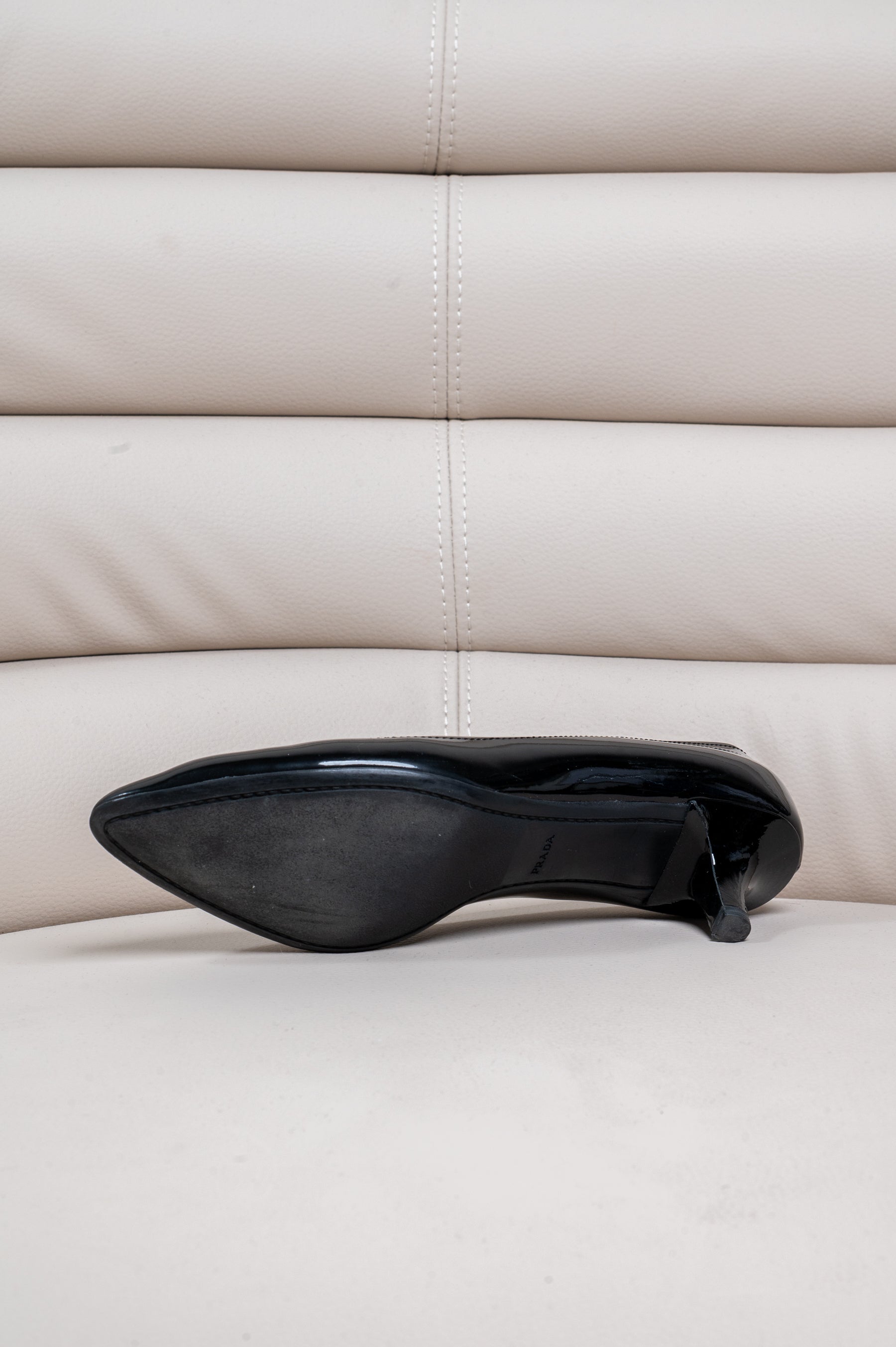 Black Patent Leather Soft Pointed Toe Pump