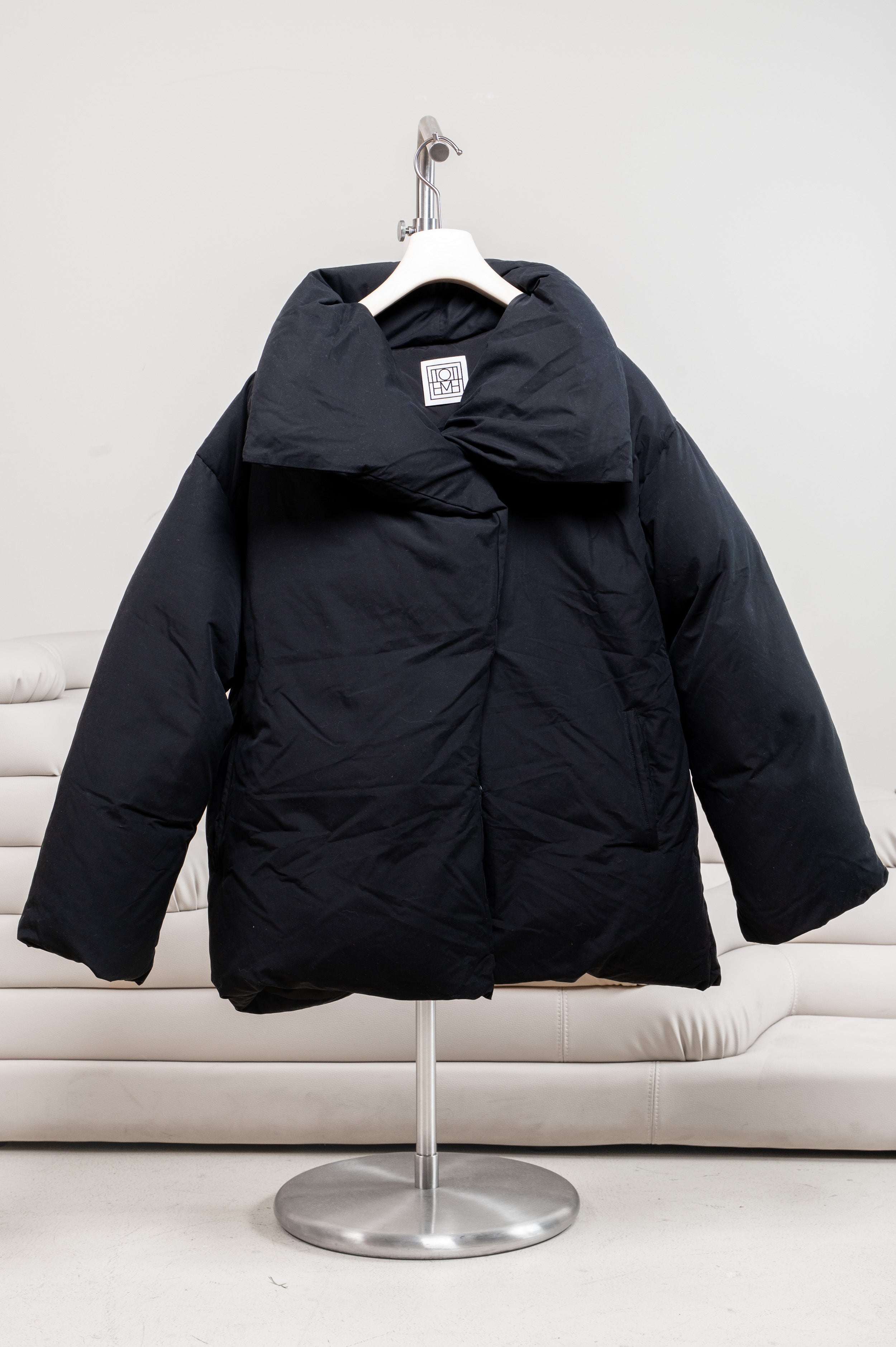 Black Annecy Down Puffer Jacket