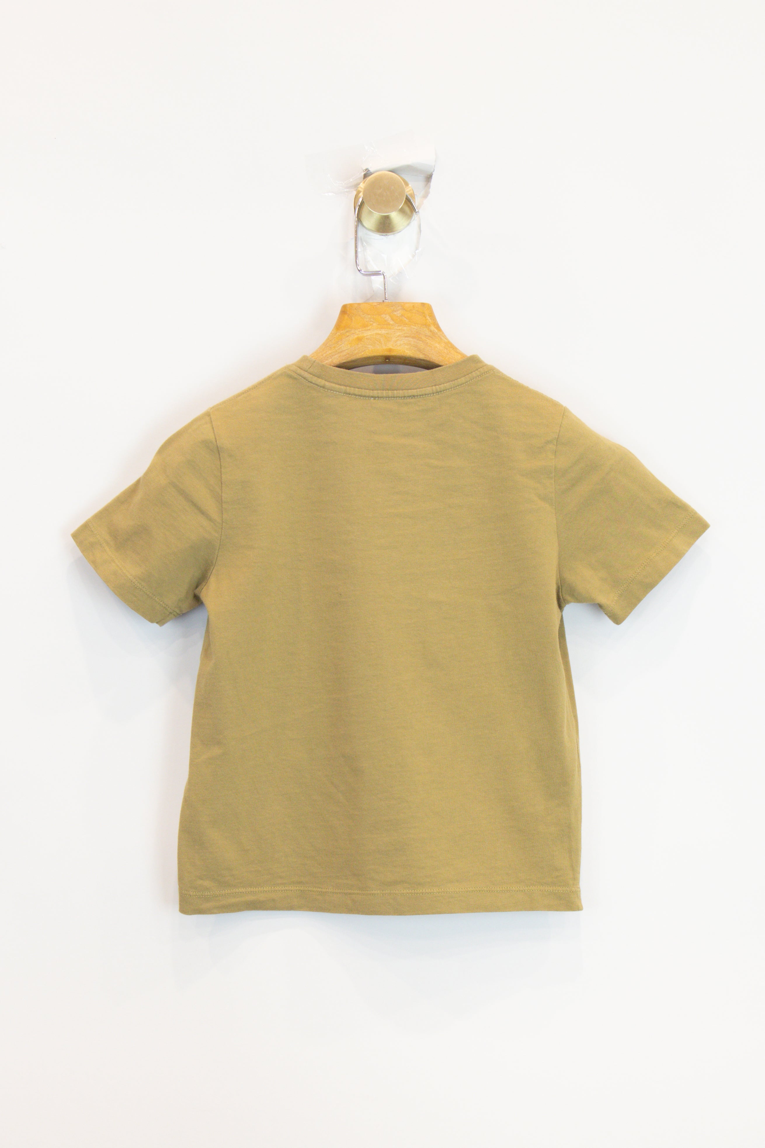 Olive Green Kids Logo Tshirt