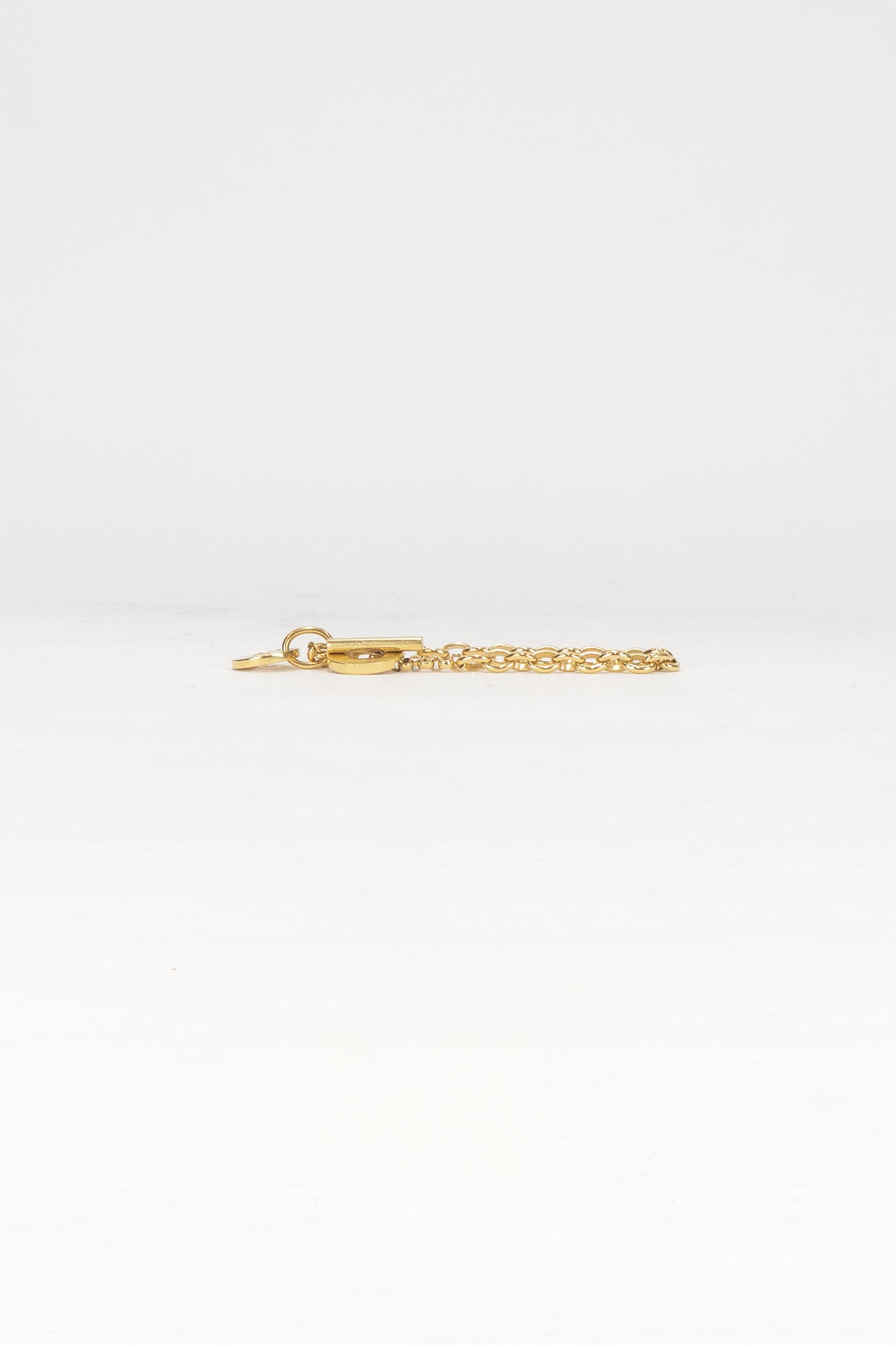 Gold D&G Charm Toggle Bracelet