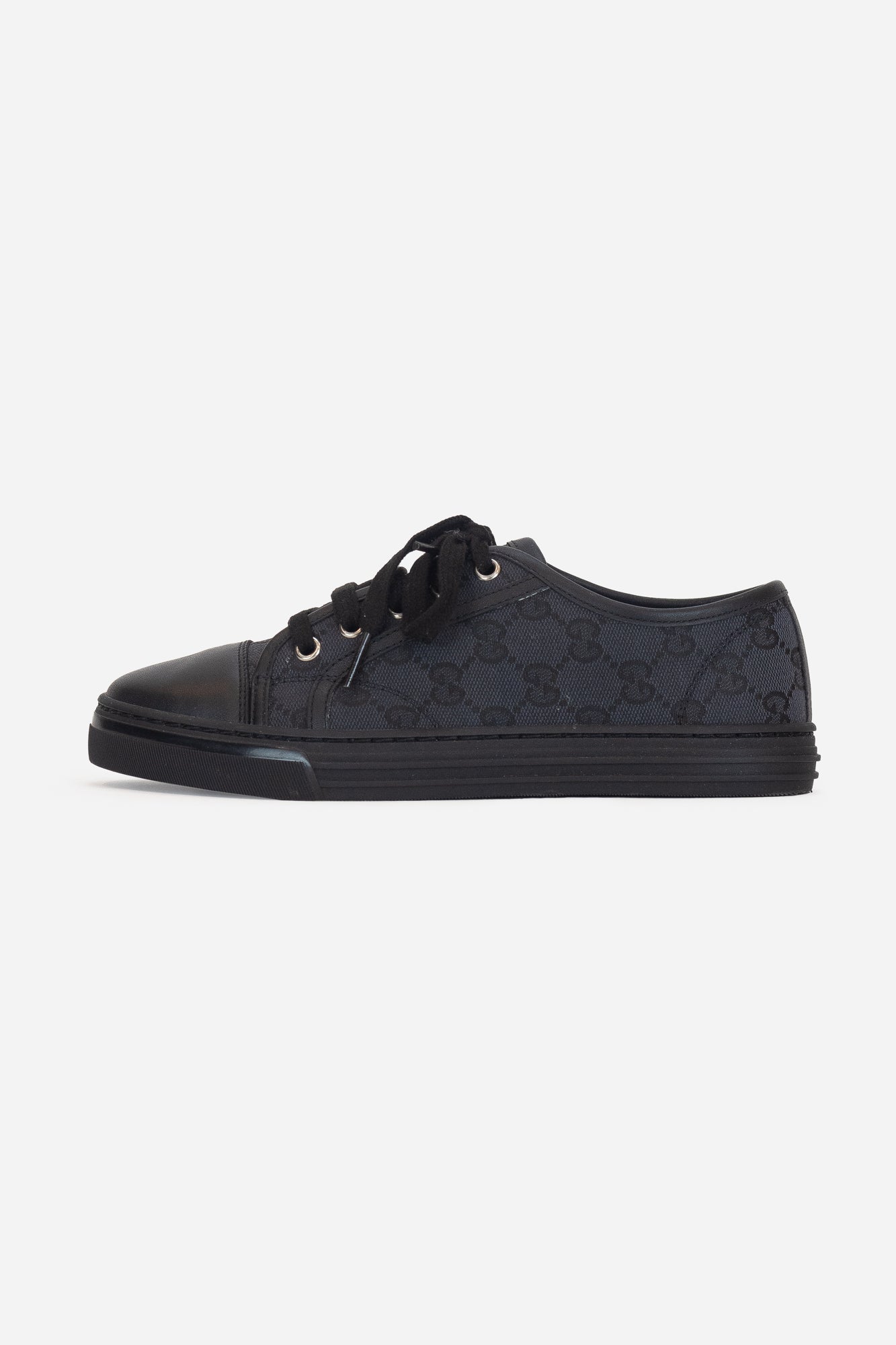 Black Monogram Canvas Sneaker