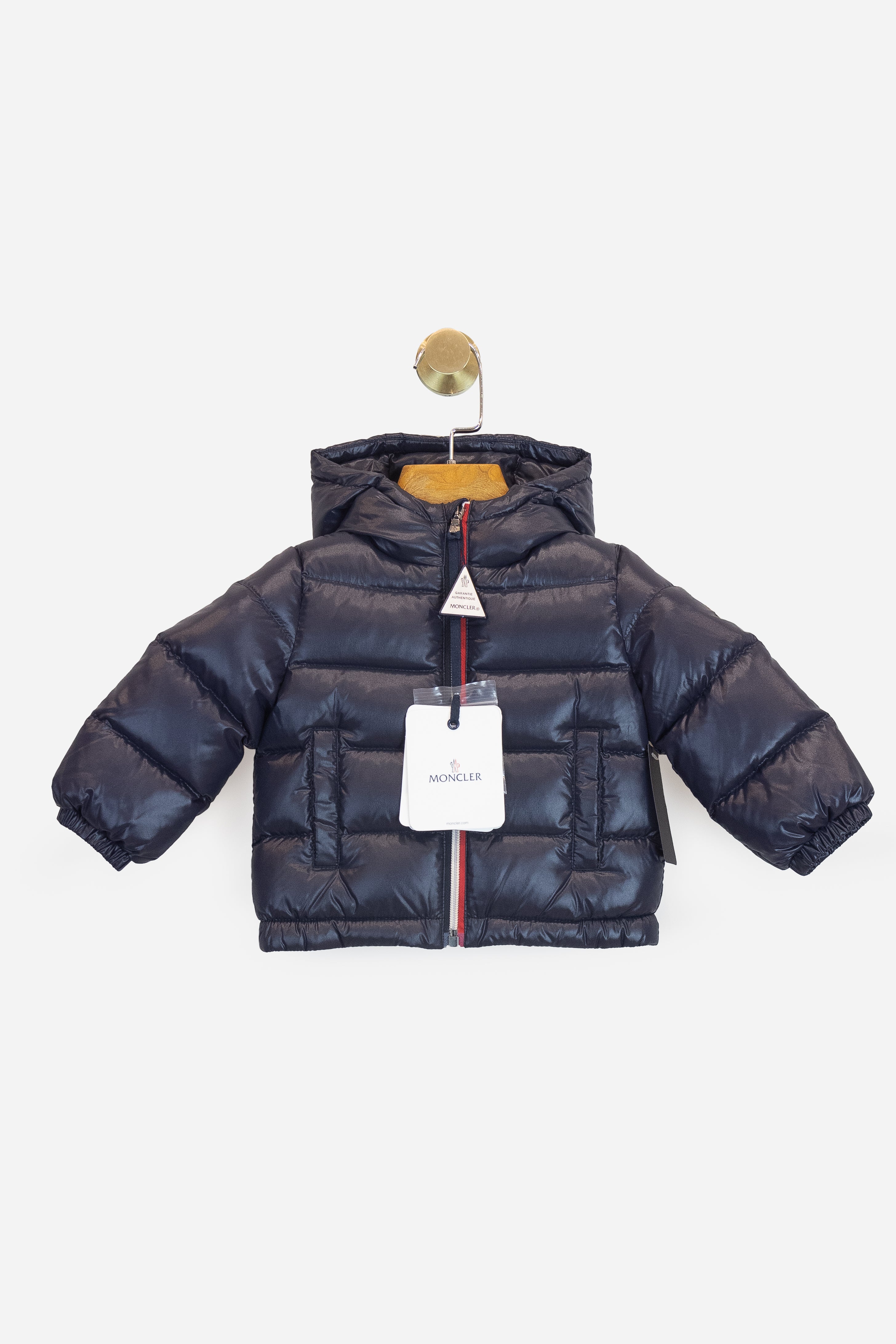 Kids Navy Puffer Jacket  Goose Down