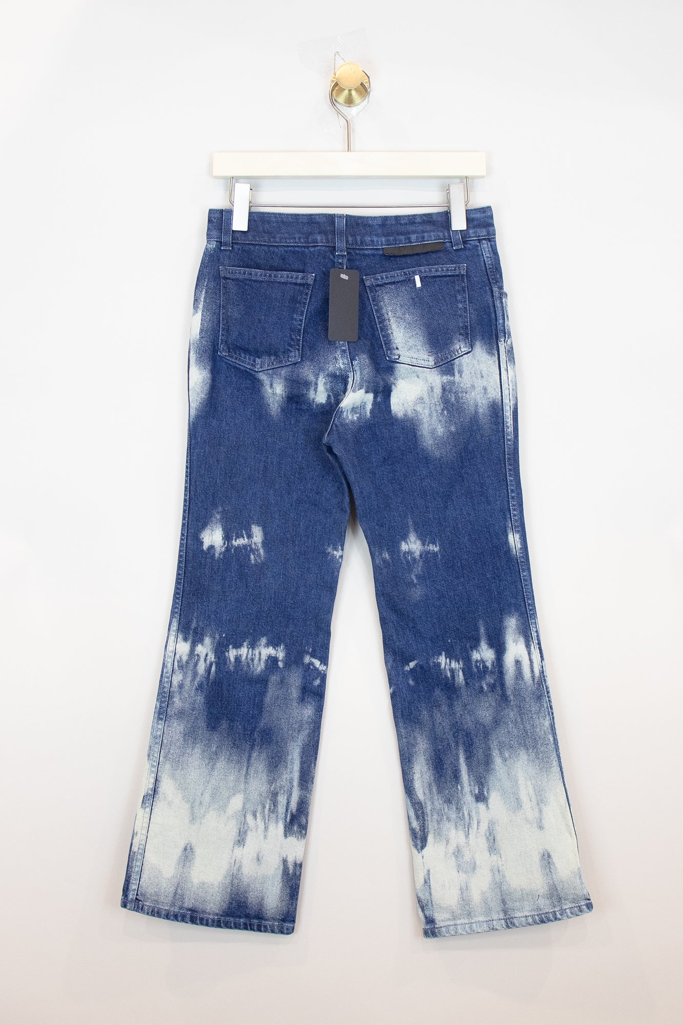 Mid-Rise Wide Leg Jeans