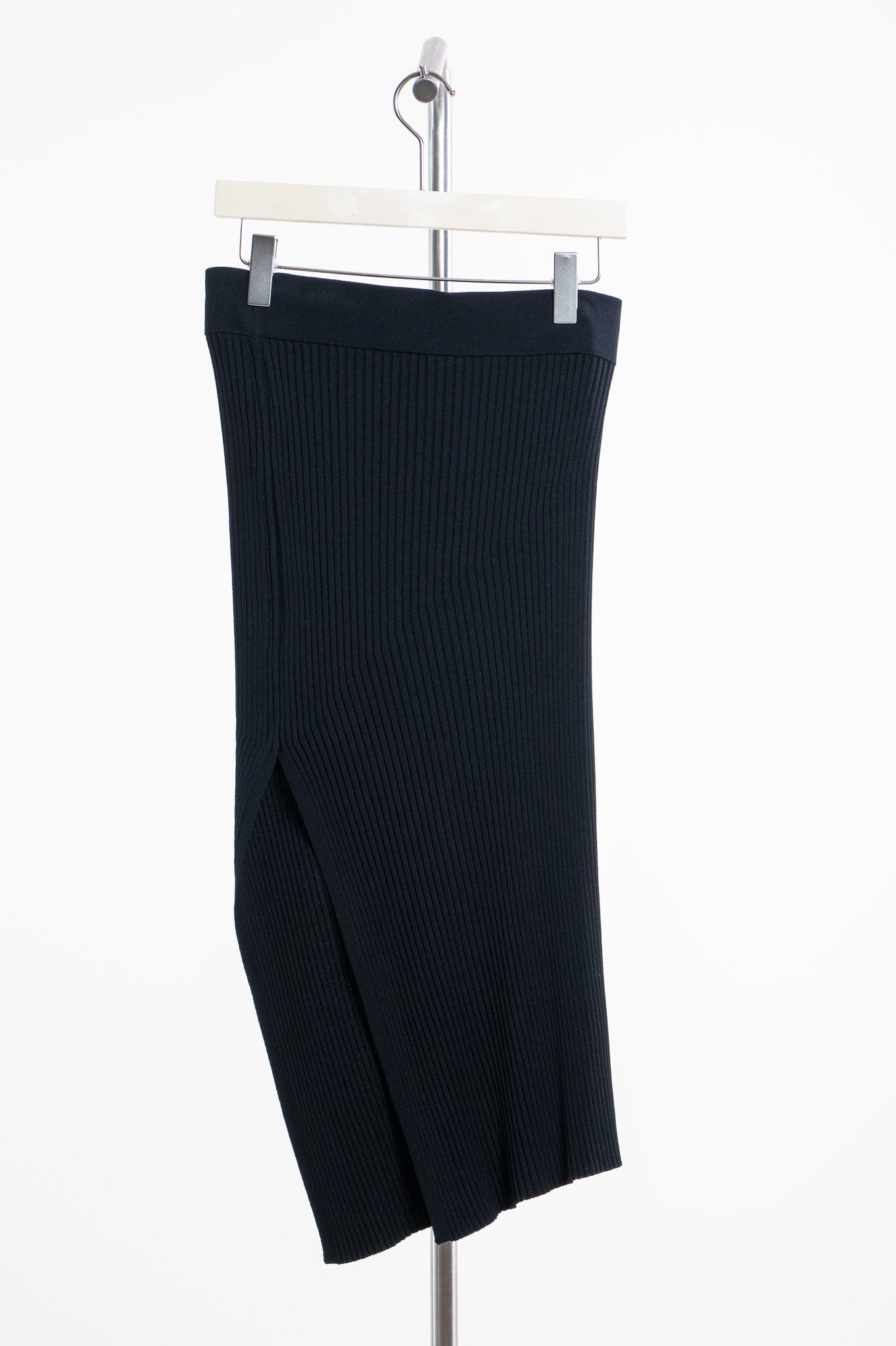 Knit Cream Collar Sweater Skirt Set