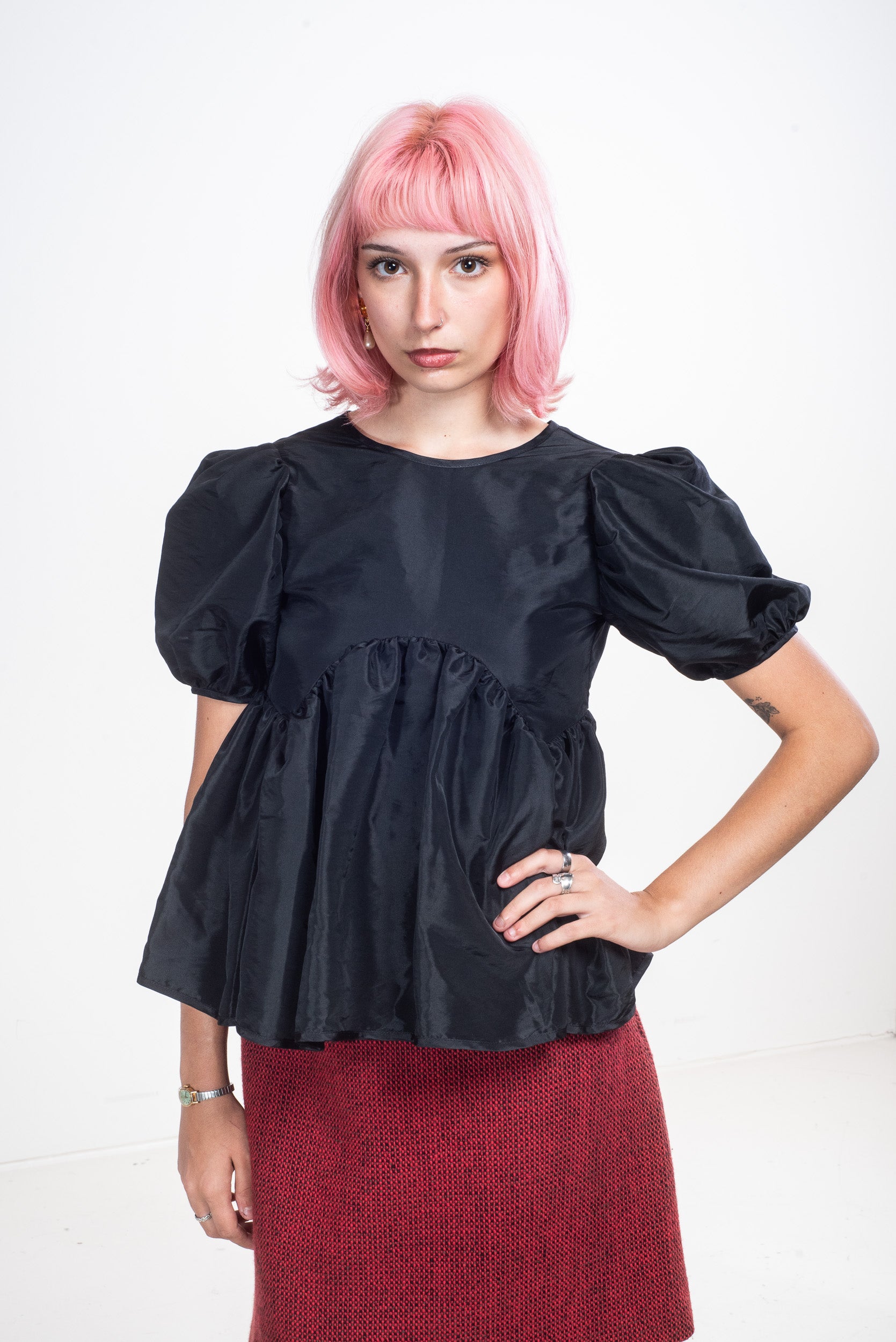 Black Kastanje Top