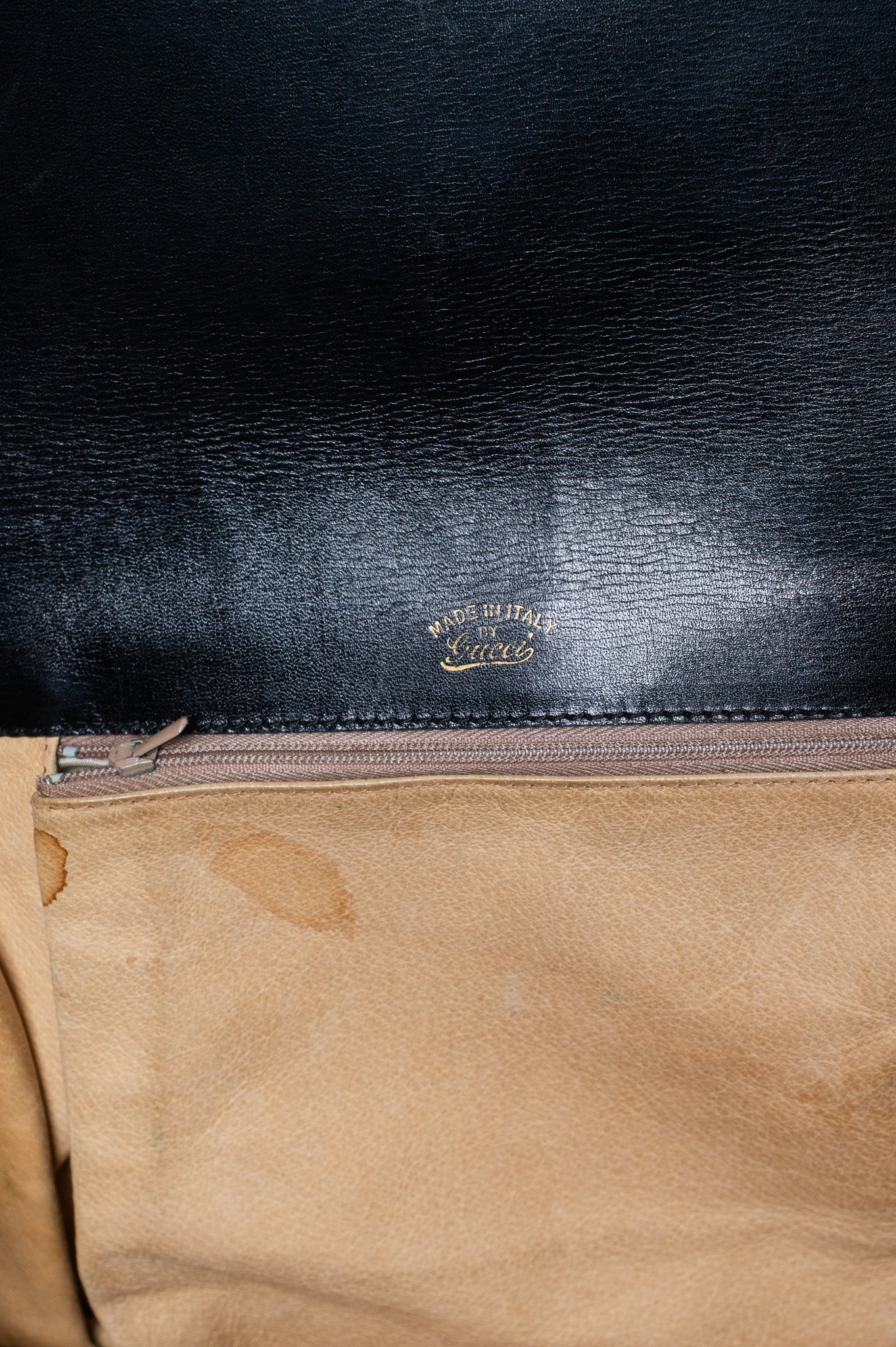 Vintage Chocolate Brown Suede Saddle Shoulder Bag