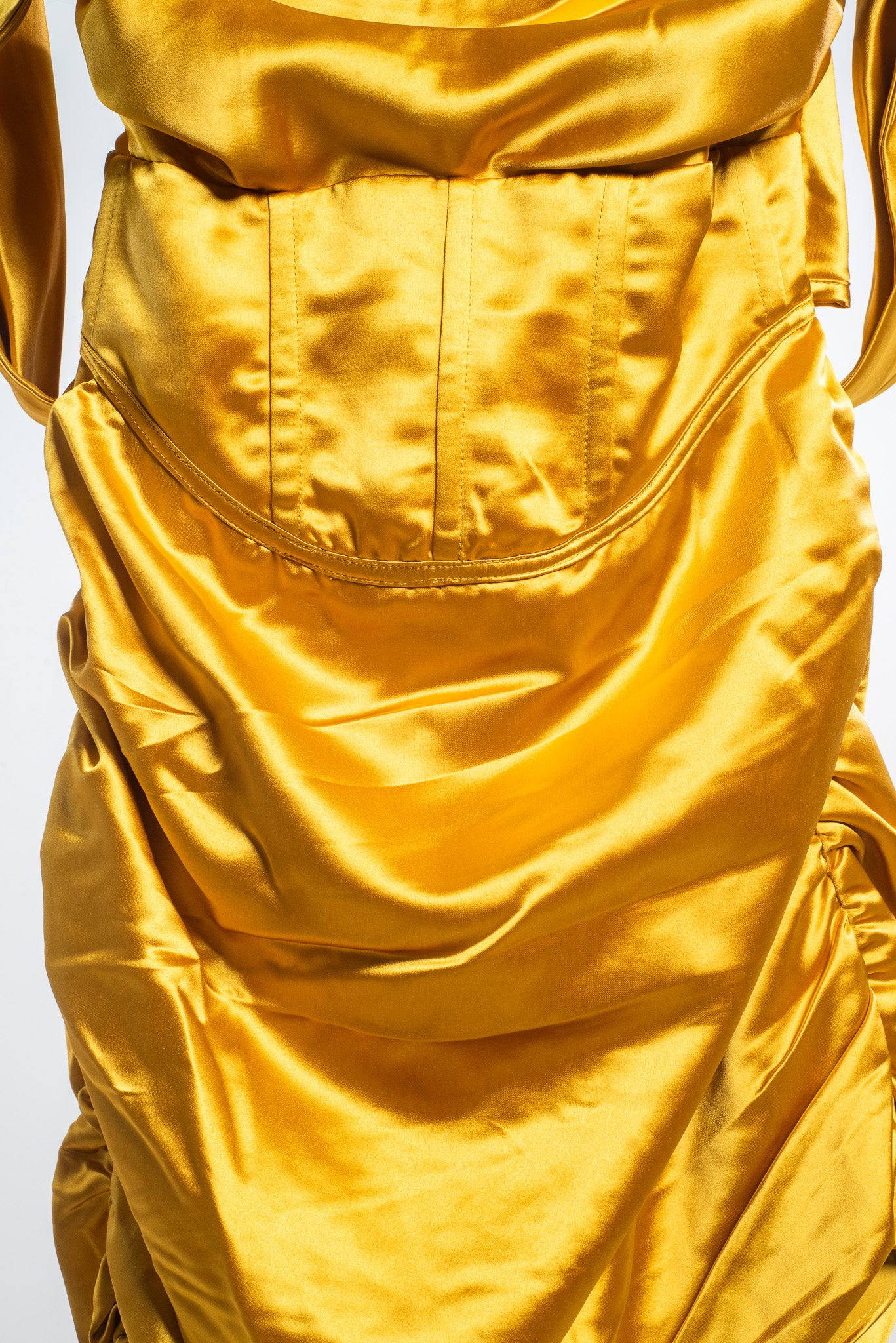 Drew Mini Gold Dress
