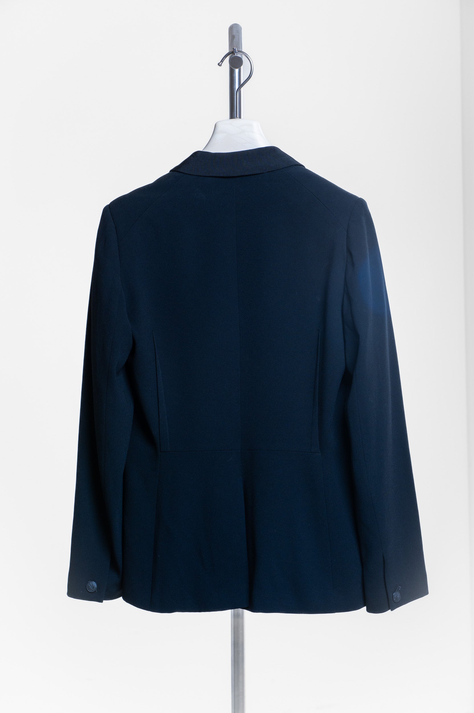 Black Blazer w/ Ribbon Detailing